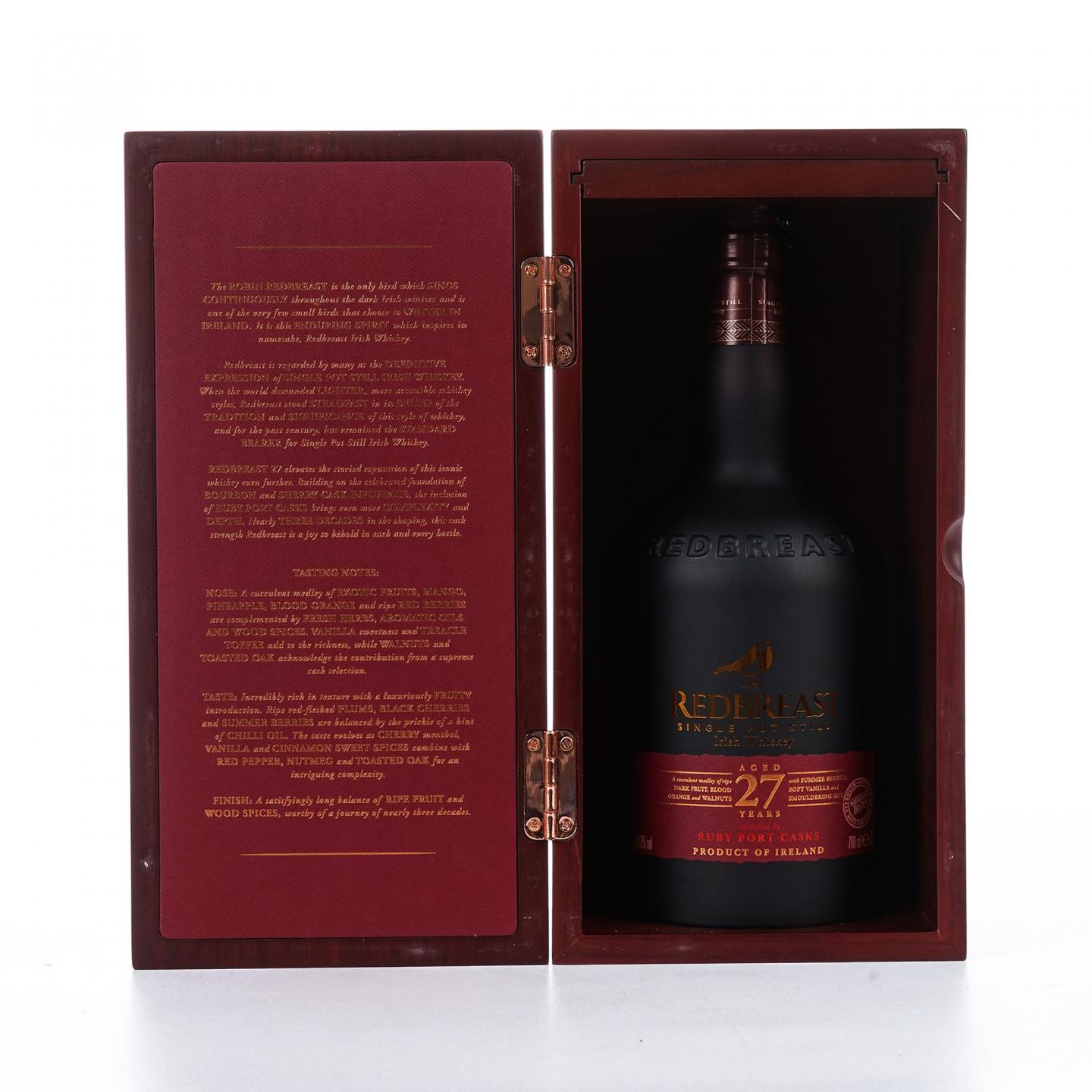 Redbreast 知更鸟 27年 单壶威士忌