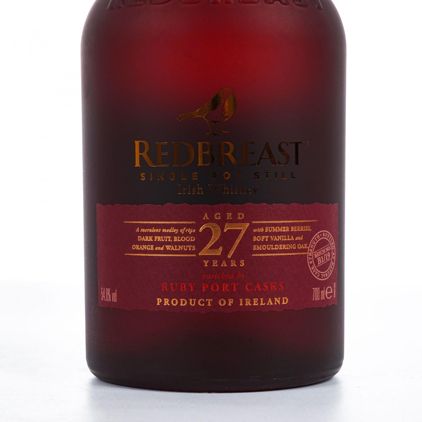 Redbreast 知更鸟 27年 单壶威士忌