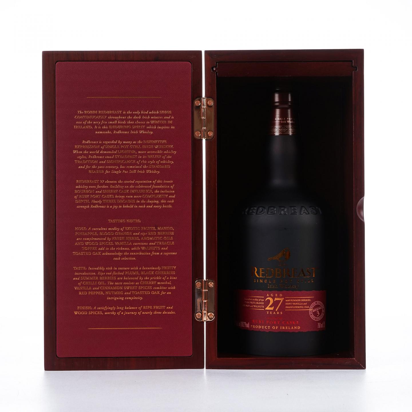 知更鸟 27年 第三版 750ml