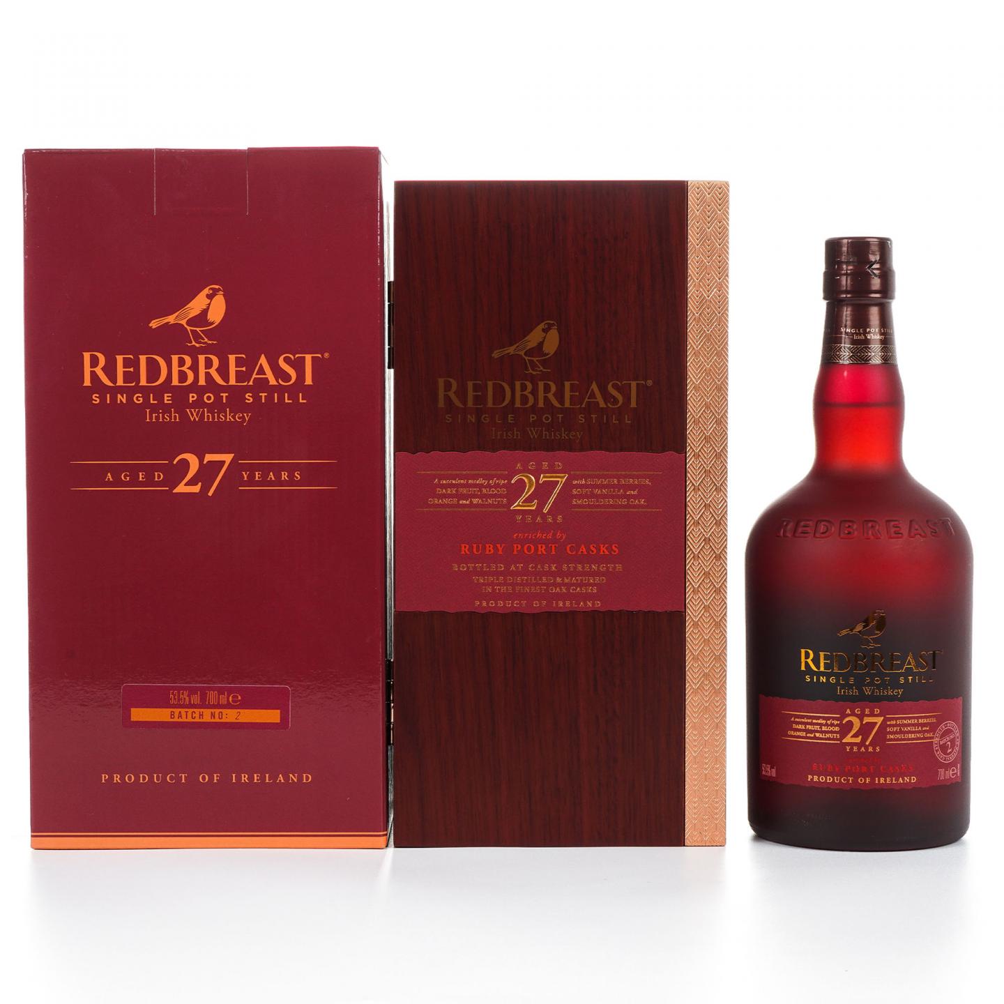 Redbreast 知更鸟 27年 第二版 53.5%
