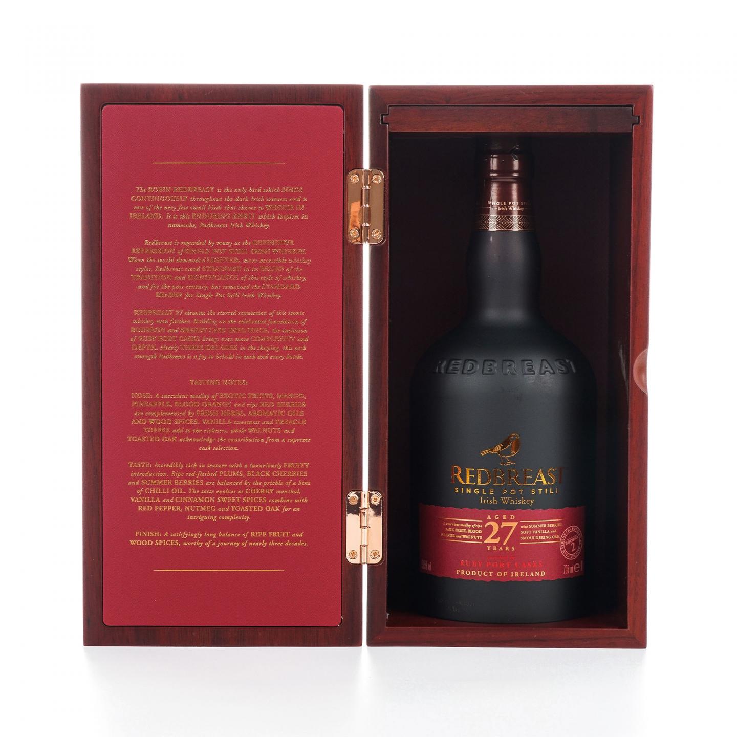 Redbreast 知更鸟 27年 第二版 53.5%