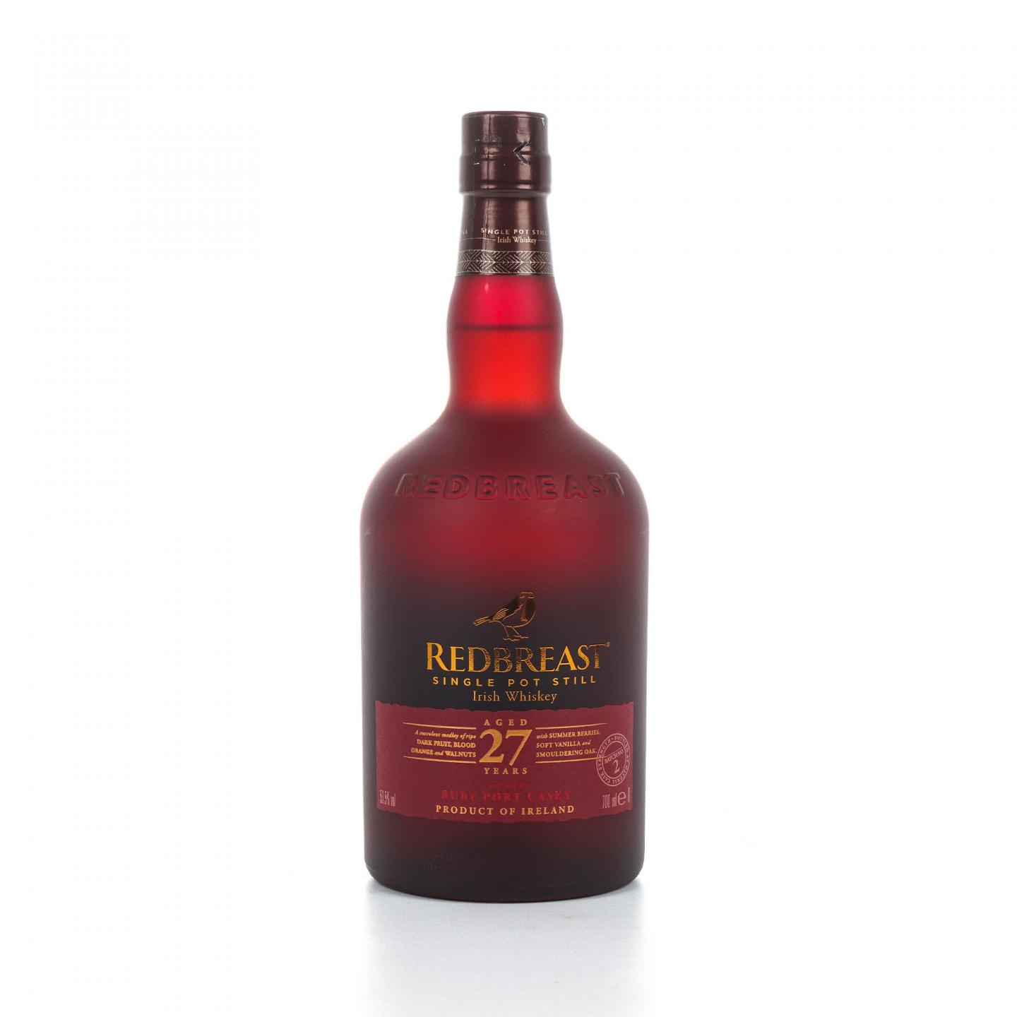 Redbreast 知更鸟 27年 第二版 53.5%
