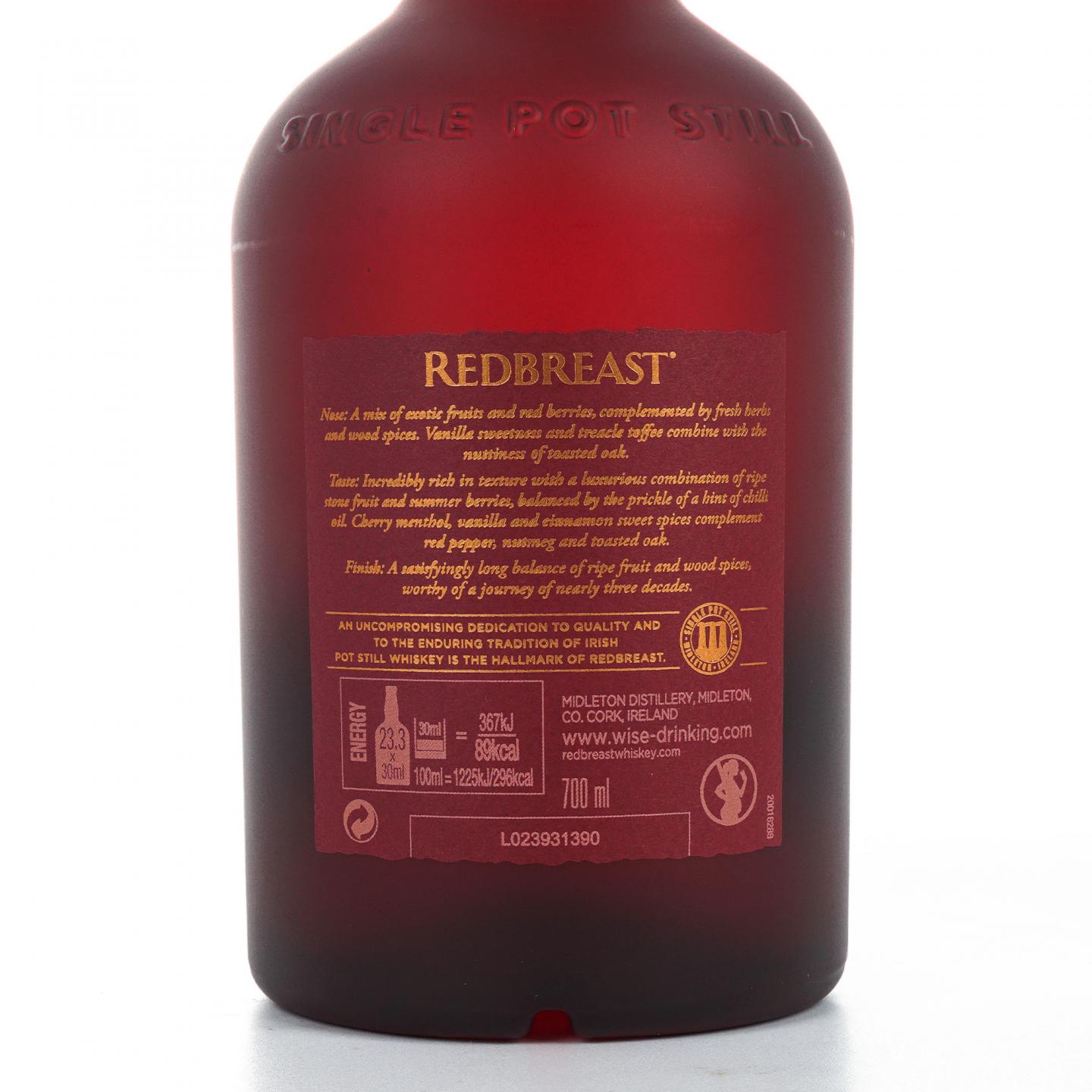 Redbreast 知更鸟 27年 第二版 53.5%
