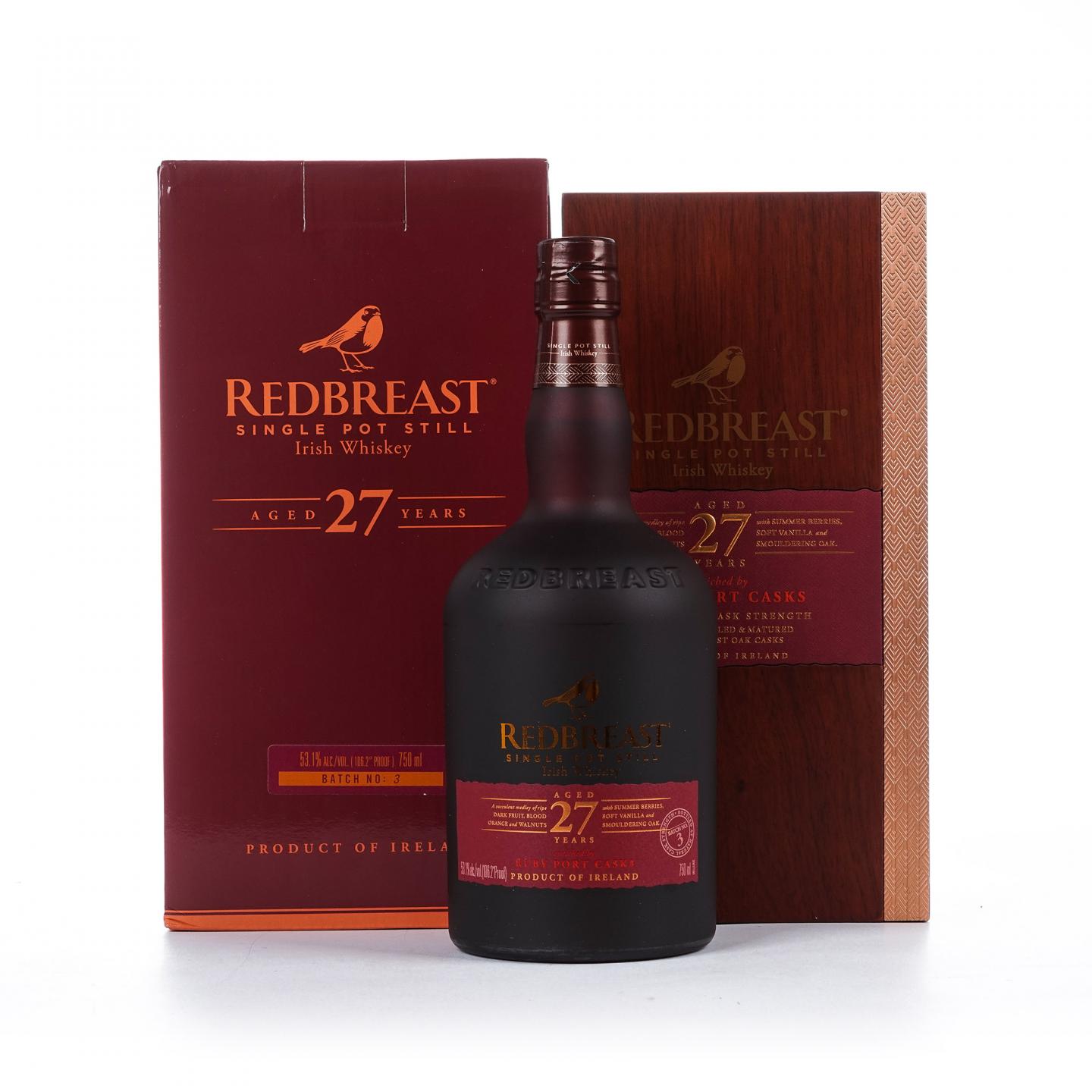 Redbreast 知更鸟 27年 第三版