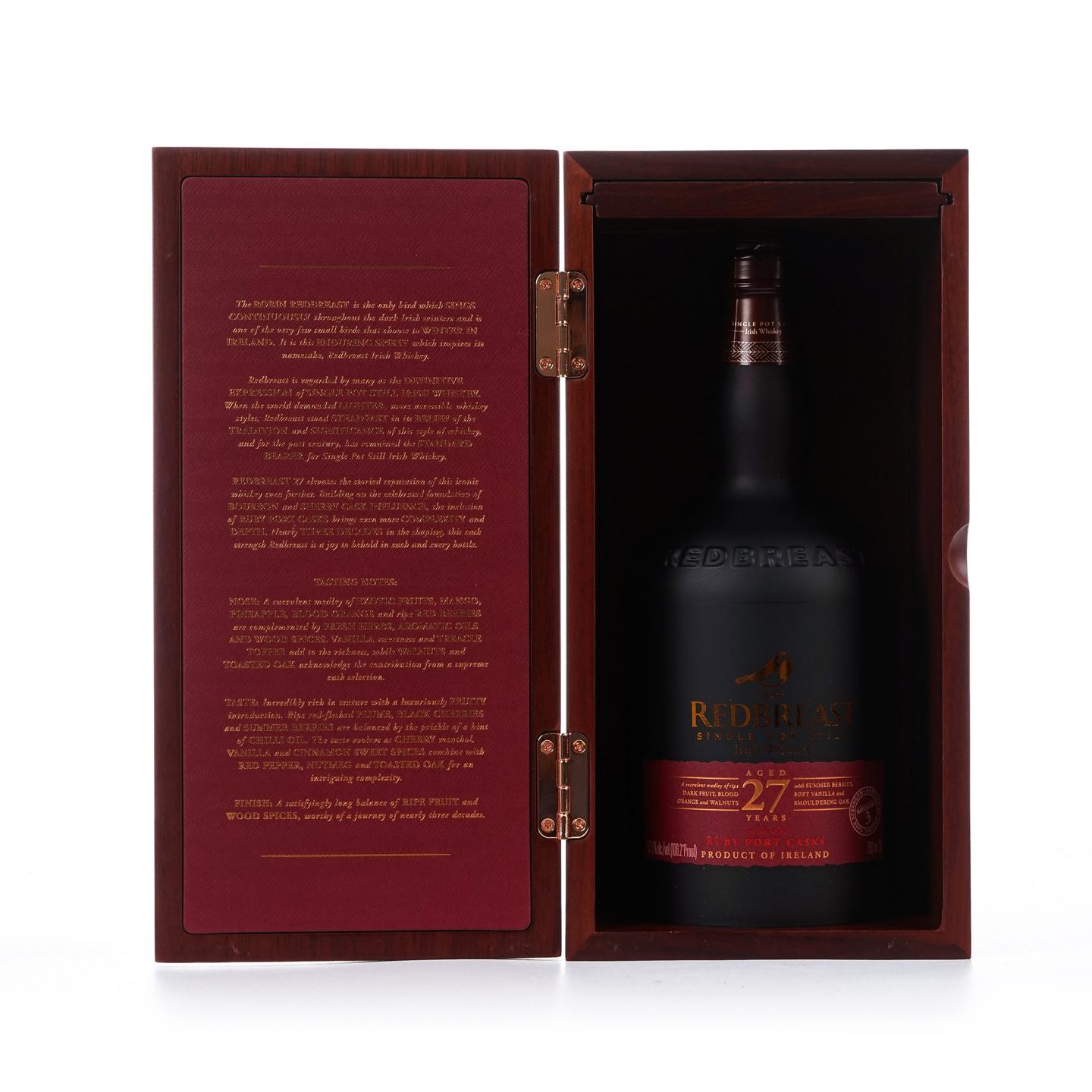 Redbreast 知更鸟 27年 第三版