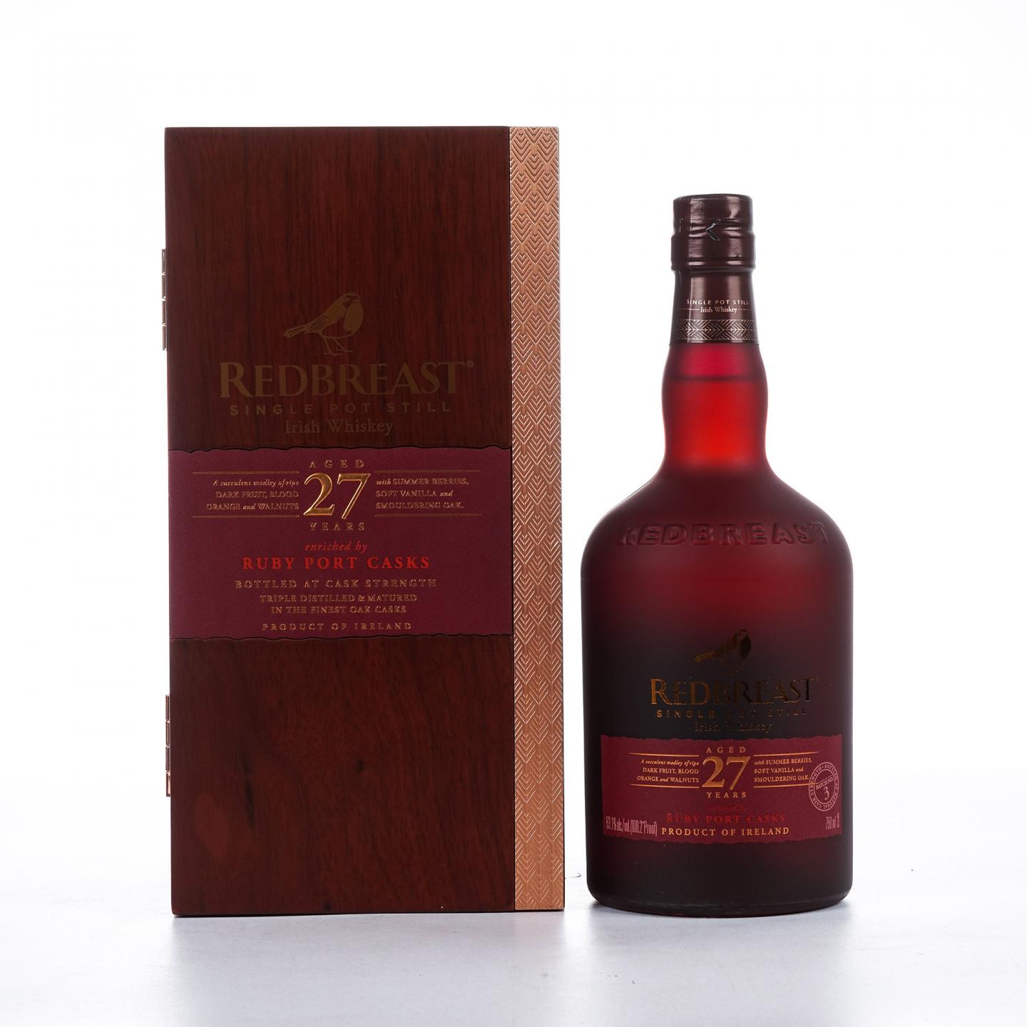 Redbreast 知更鸟 27年 第三版