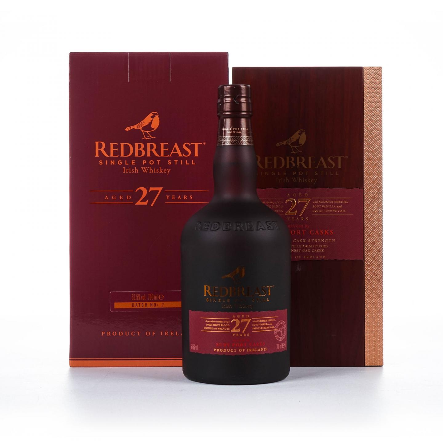 Redbreast 知更鸟 27年 第二版 礼盒