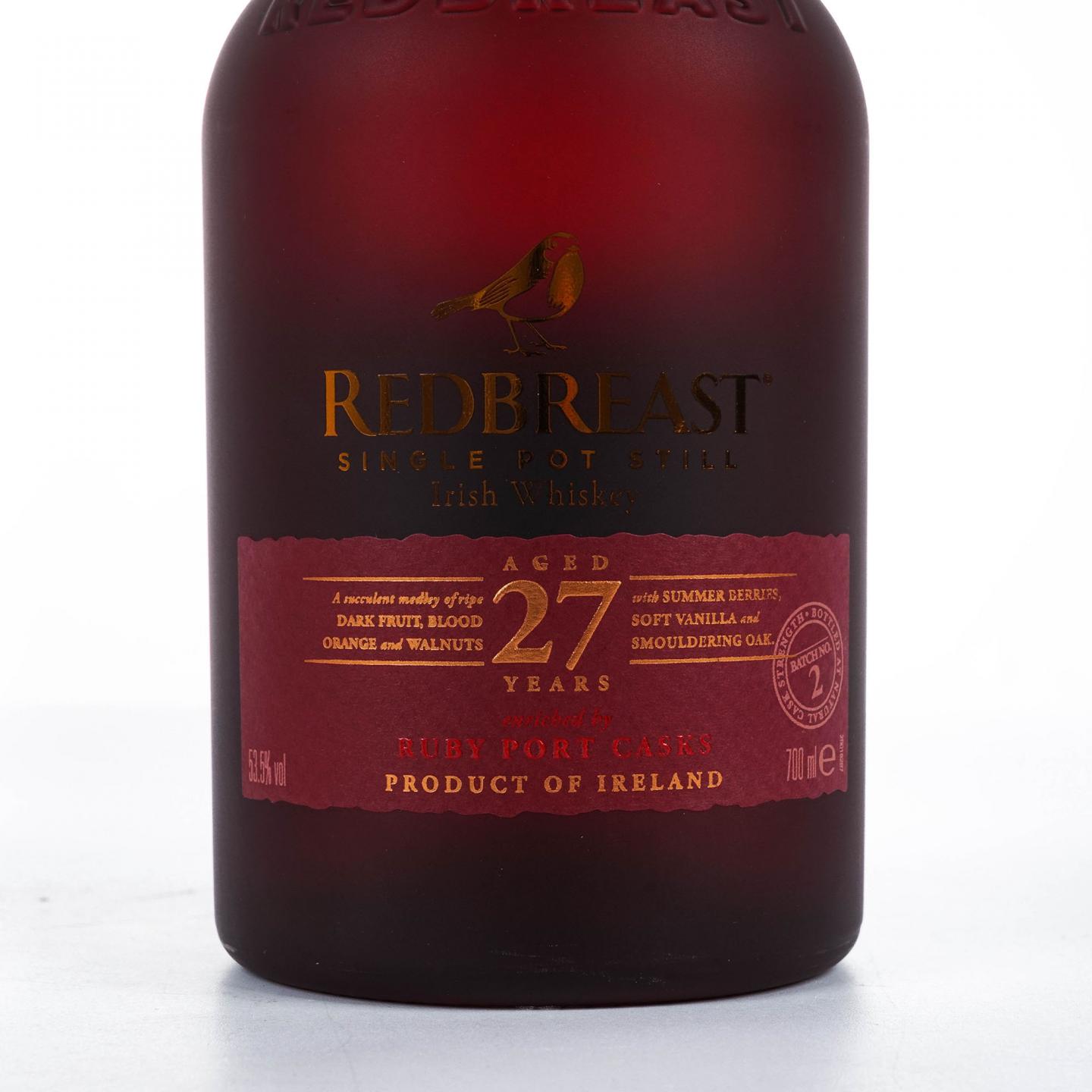 Redbreast 知更鸟 27年 第二版 礼盒
