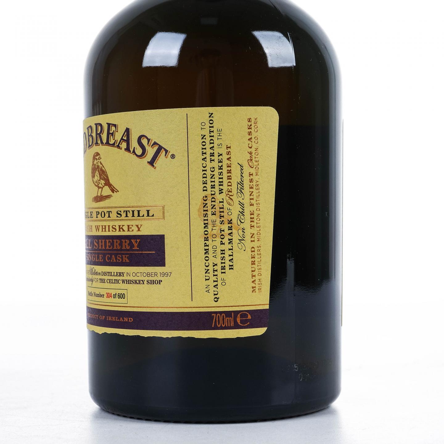 Redbreast 知更鸟 20年 1997 雪莉单桶 单壶威士忌