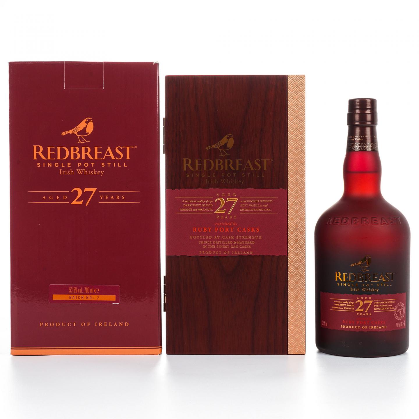 Redbreast 知更鸟 27年 第二版 53.5%