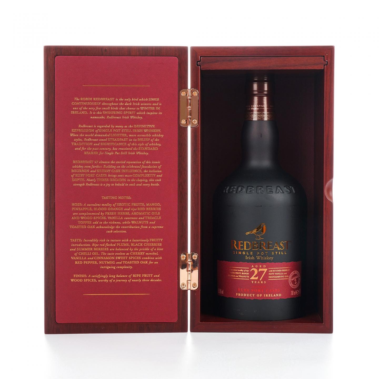 Redbreast 知更鸟 27年 第二版 53.5%