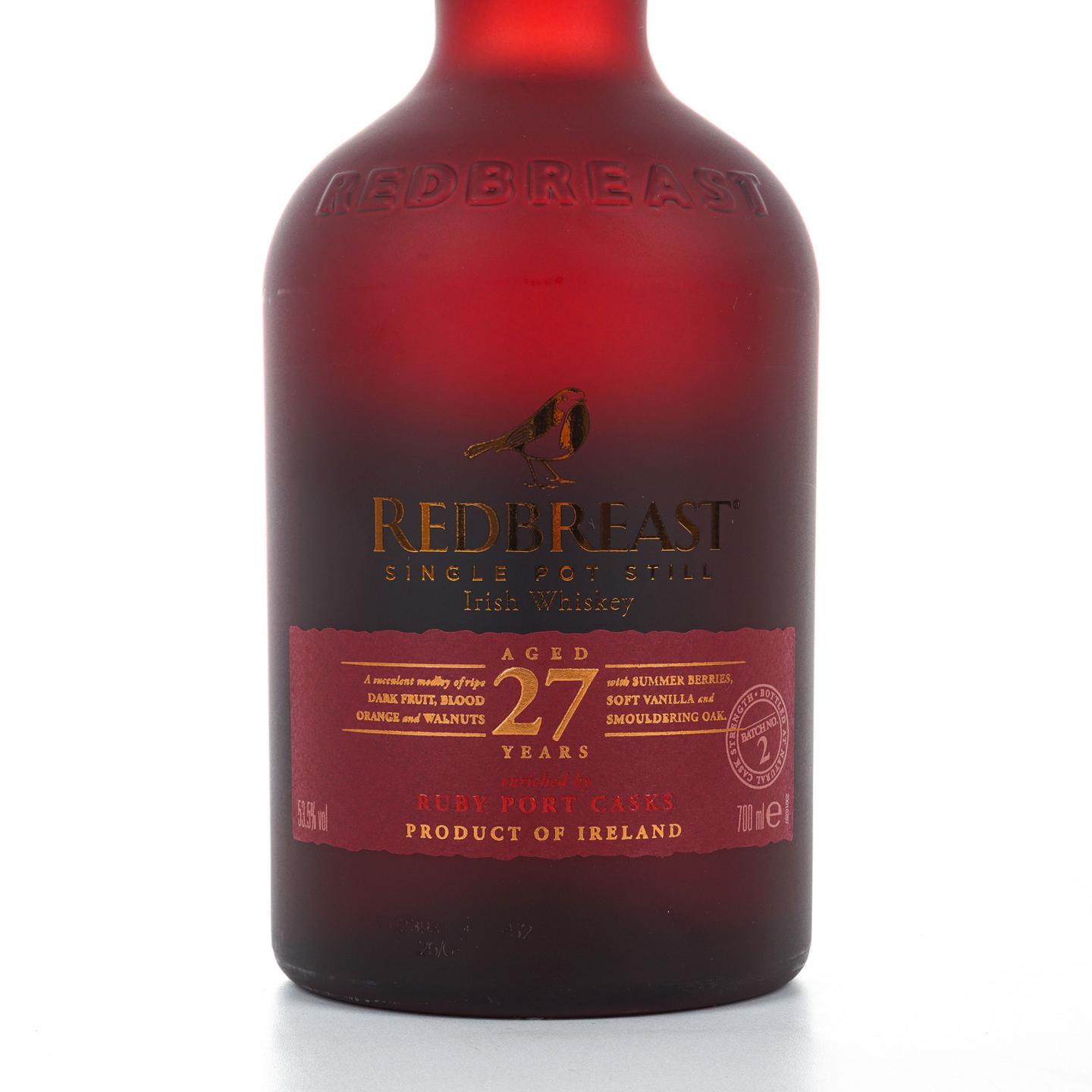 Redbreast 知更鸟 27年 第二版 53.5%