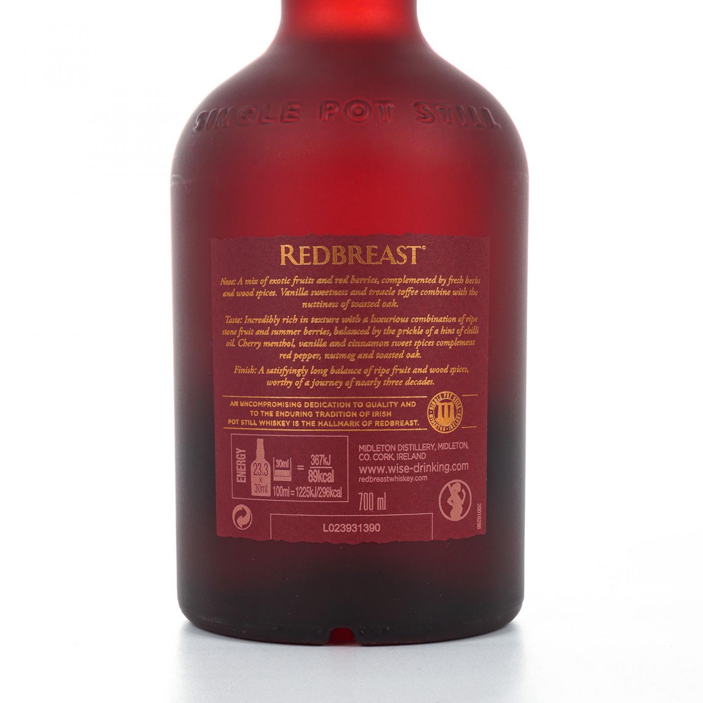 Redbreast 知更鸟 27年 第二版 53.5%