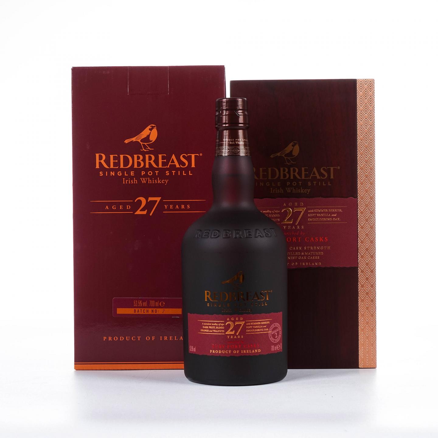 Redbreast 知更鸟 27年 Batch No.2