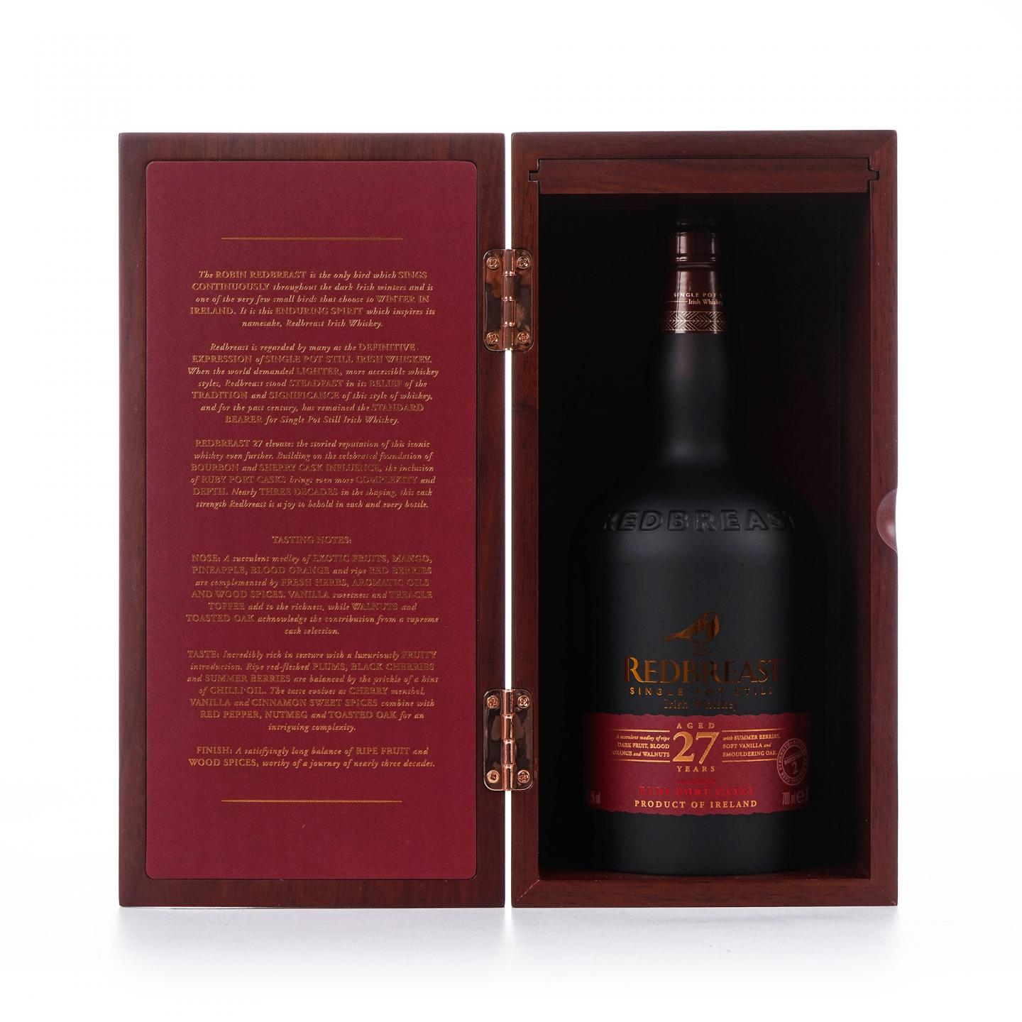 Redbreast 知更鸟 27年 Batch No.2