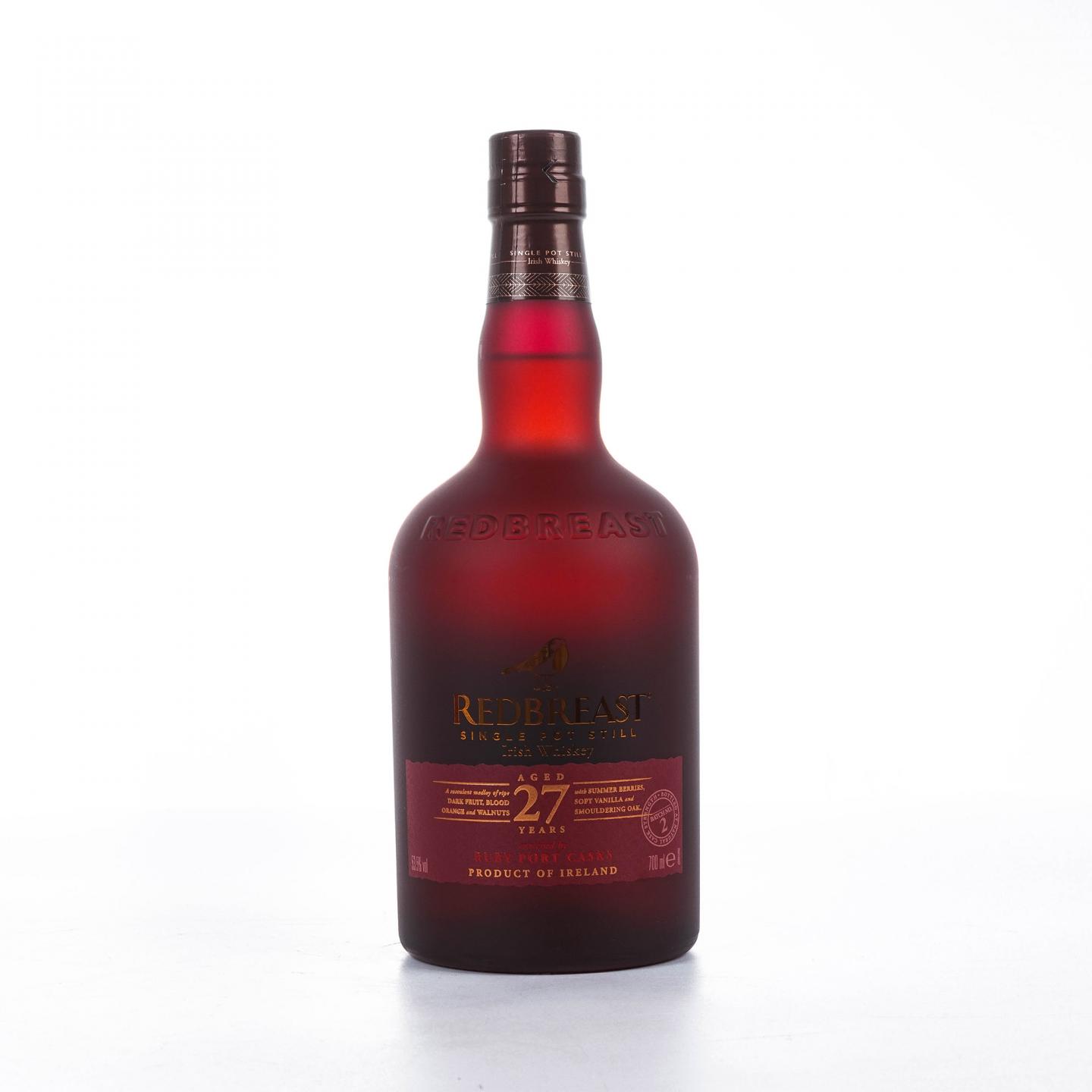 Redbreast 知更鸟 27年 Batch No.2