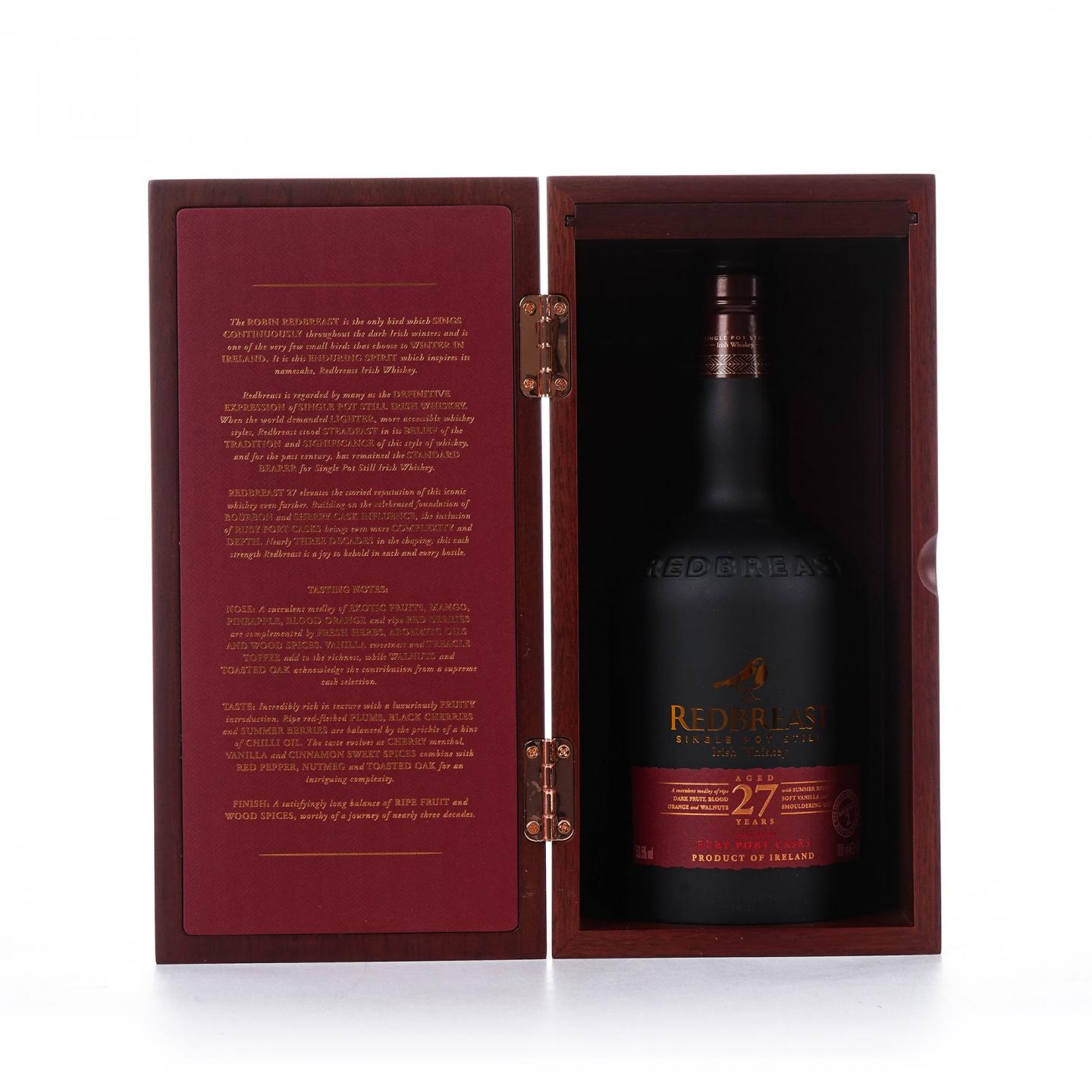 Redbreast 知更鸟 27年 Batch No.2 礼盒