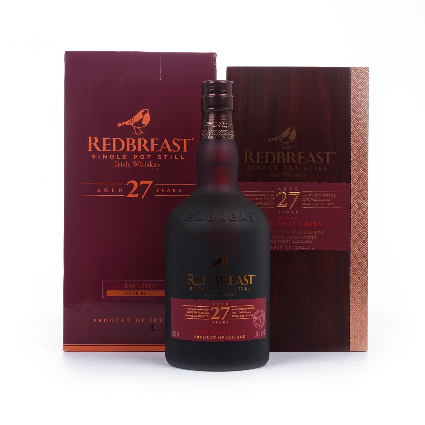 Redbreast 知更鸟 27年 Batch No.2
