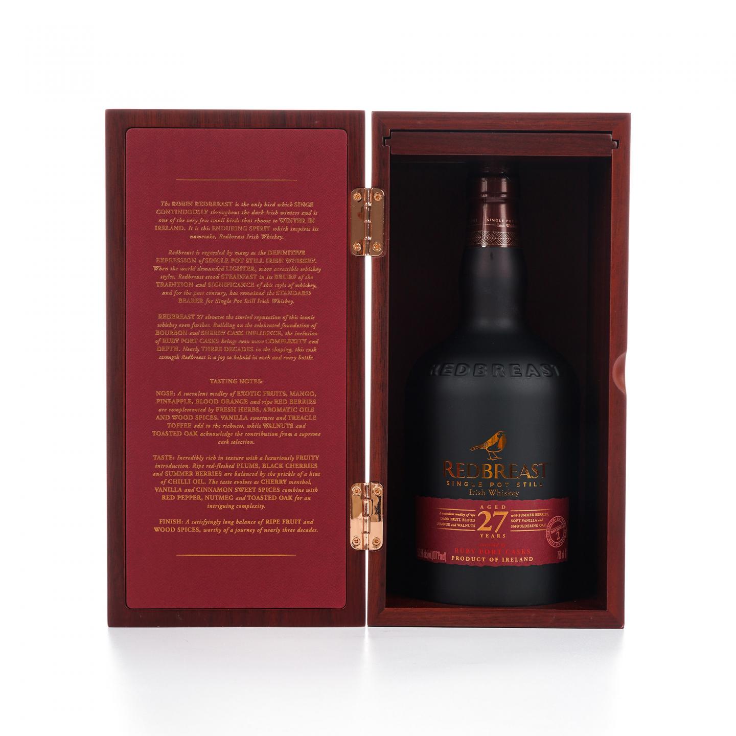 Redbreast 知更鸟 27年 Batch No.2