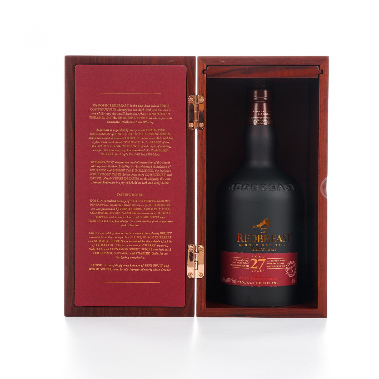 Redbreast 知更鸟 27年 第三版