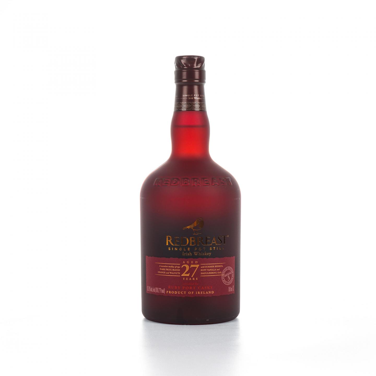 Redbreast 知更鸟 27年 第三版
