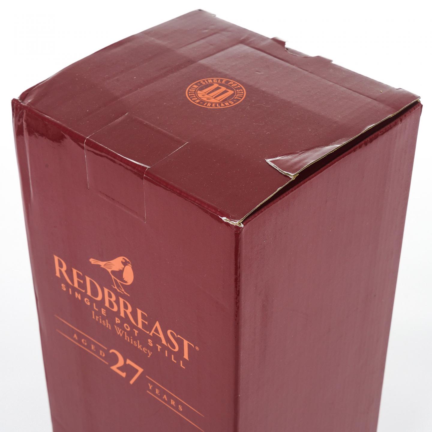 Redbreast 知更鸟 27年 第三版
