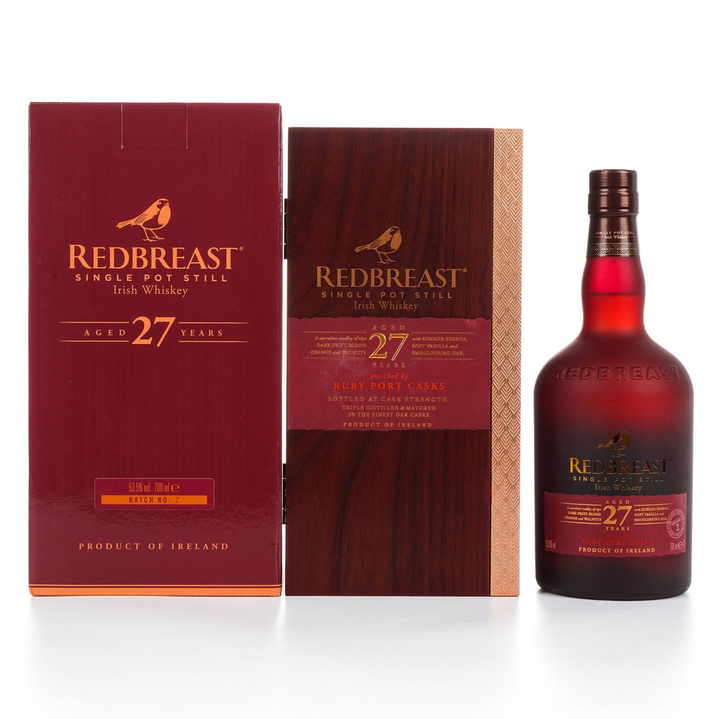 Redbreast 知更鸟 27年 第二版