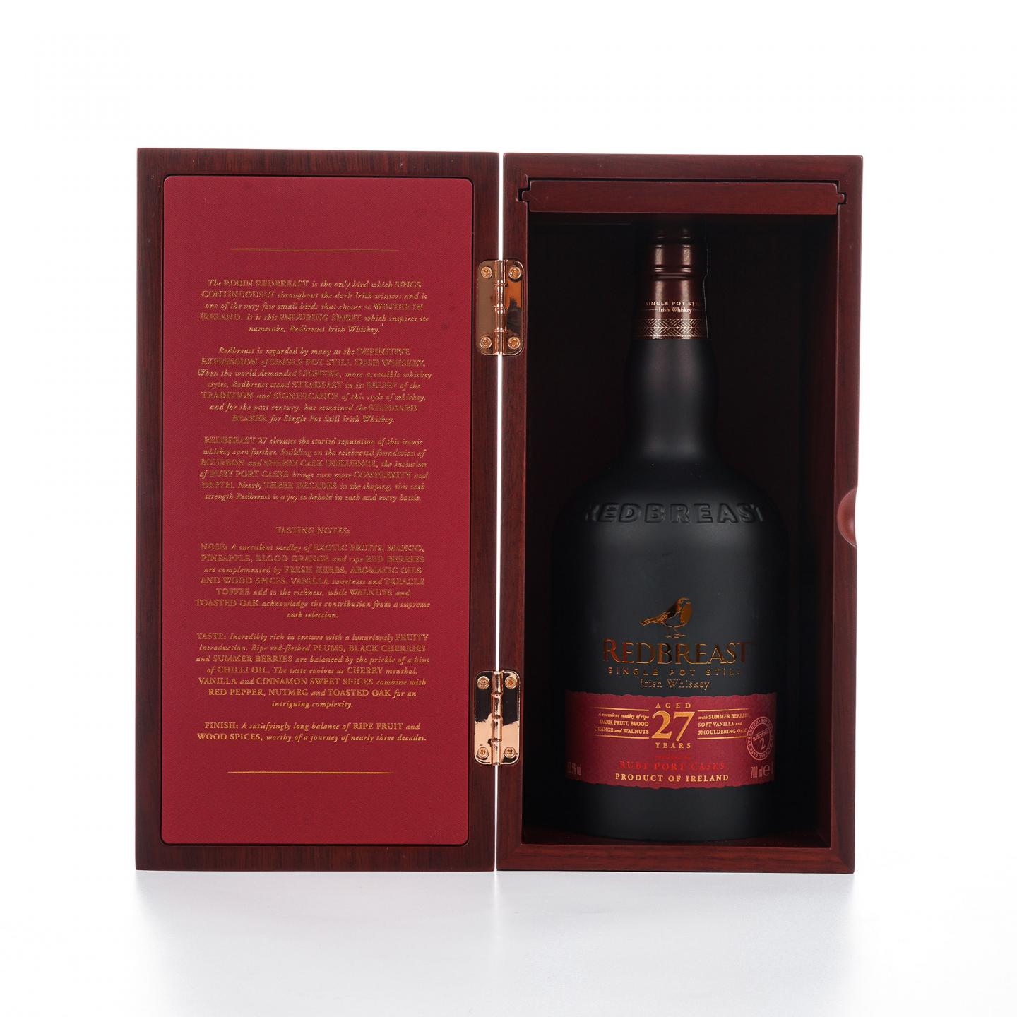 Redbreast 知更鸟 27年 第二版