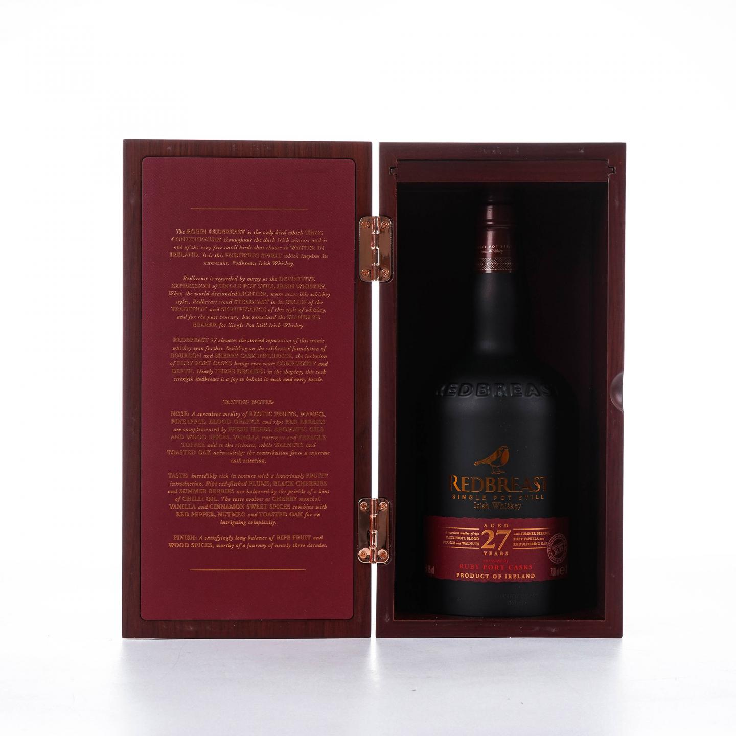 Redbreast 知更鸟 27年 首版 2019