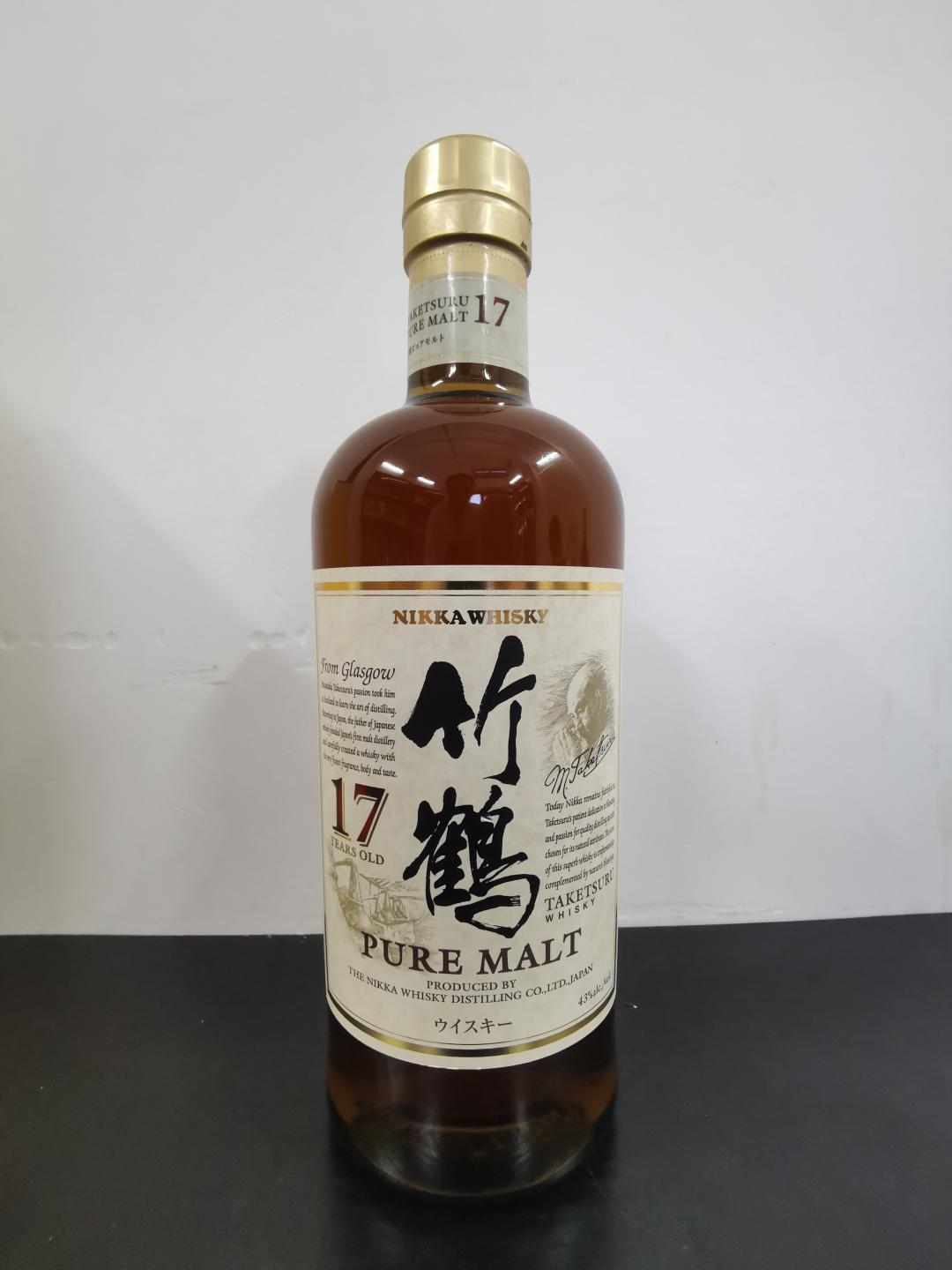 竹鹤 17 43度 威士忌