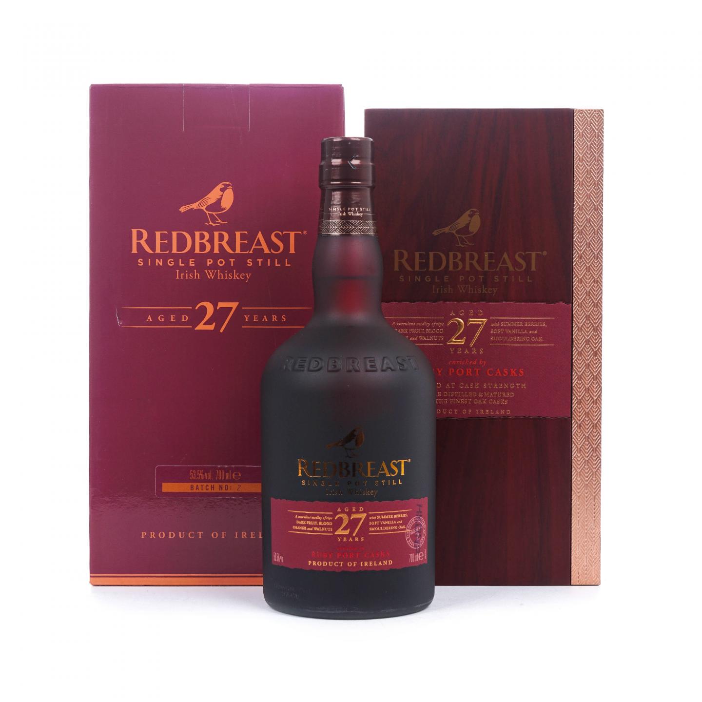 Redbreast 知更鸟 27年 第二版