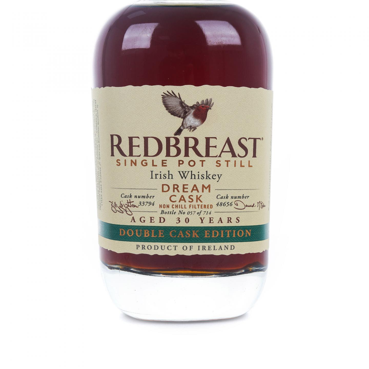 Redbreast 知更鸟 30年 Dream Cask 梦想桶第五版
