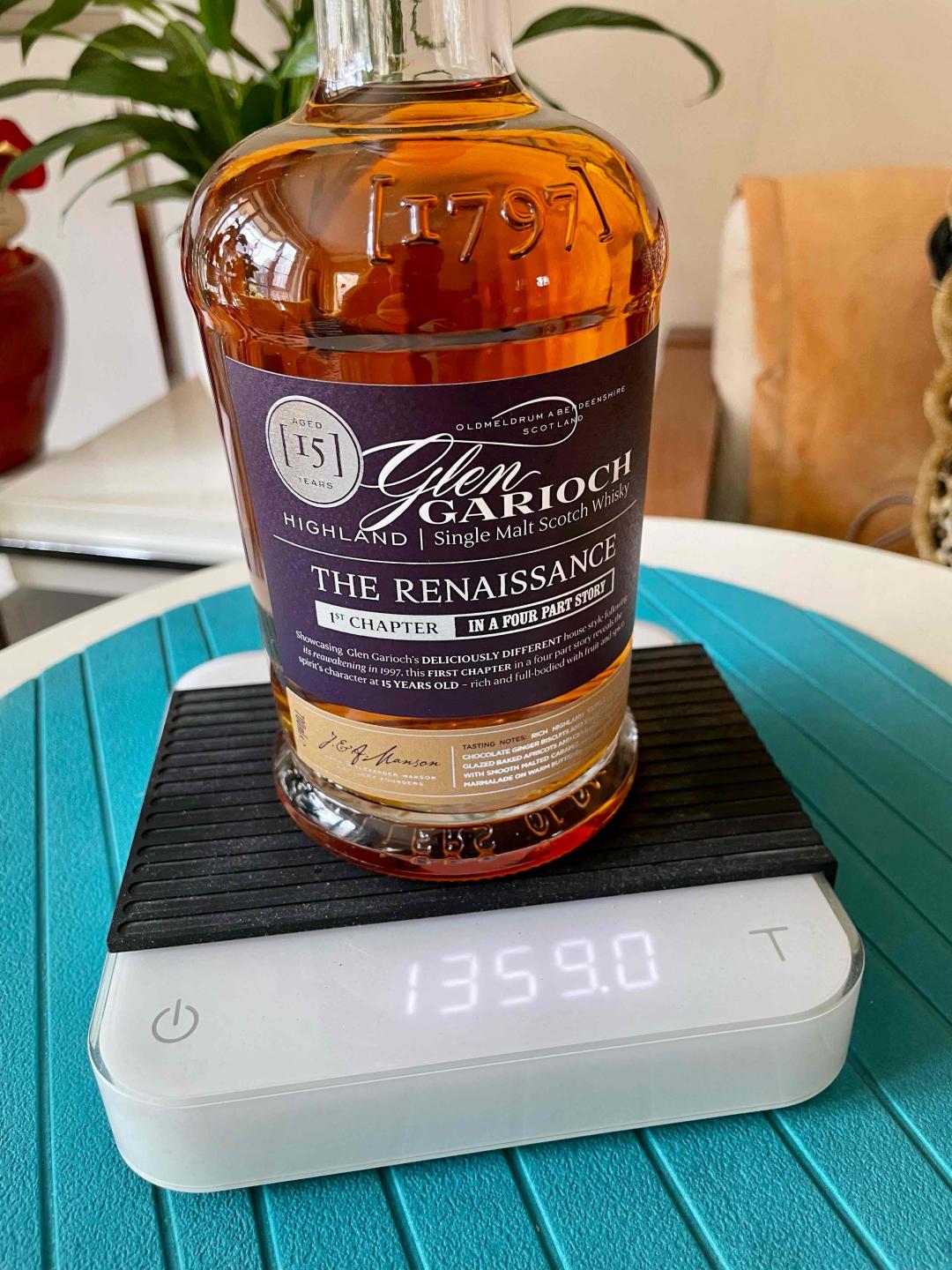 格兰盖瑞GLEN GARIOCH 15年文艺复兴系列首版