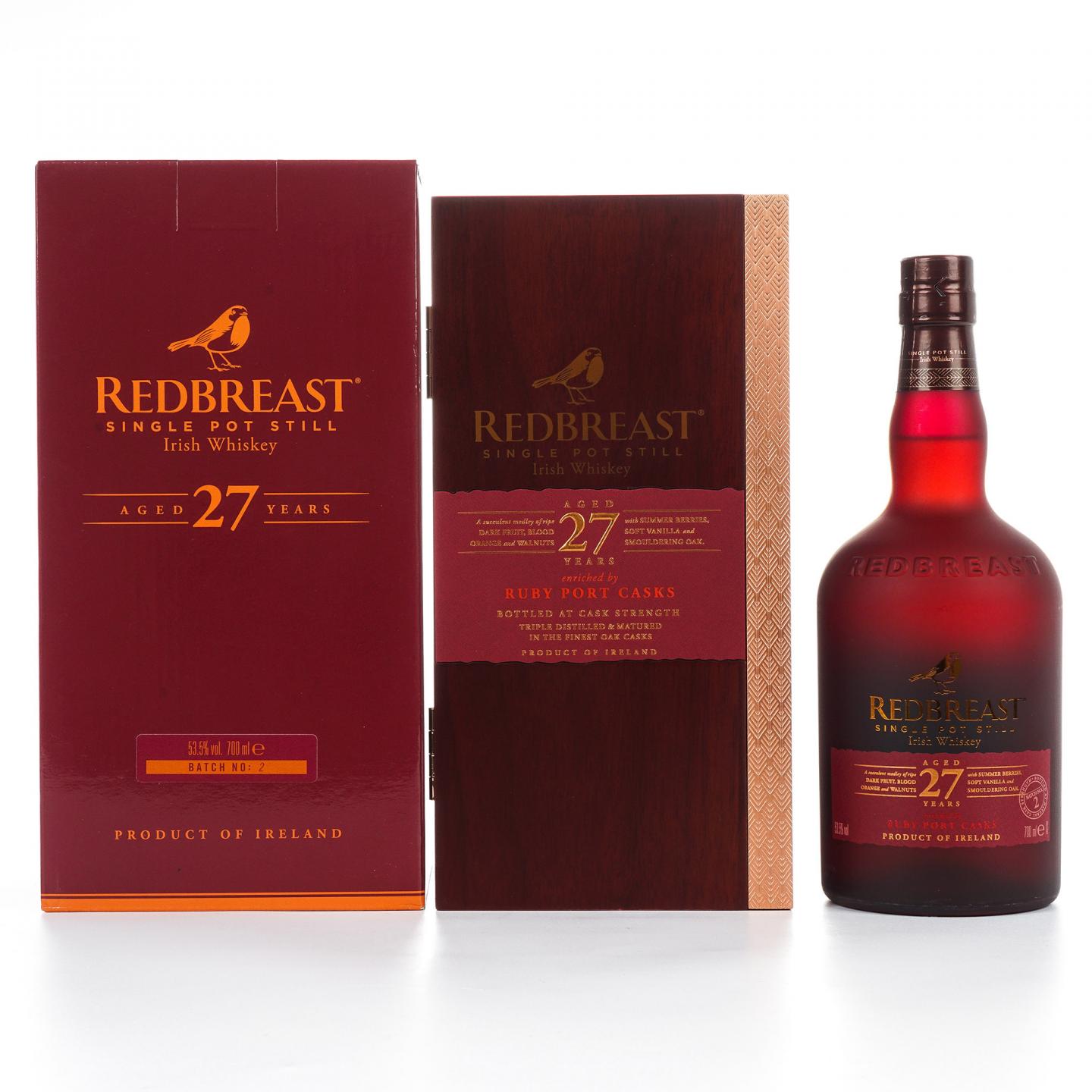Redbreast 知更鸟 27年 第二版