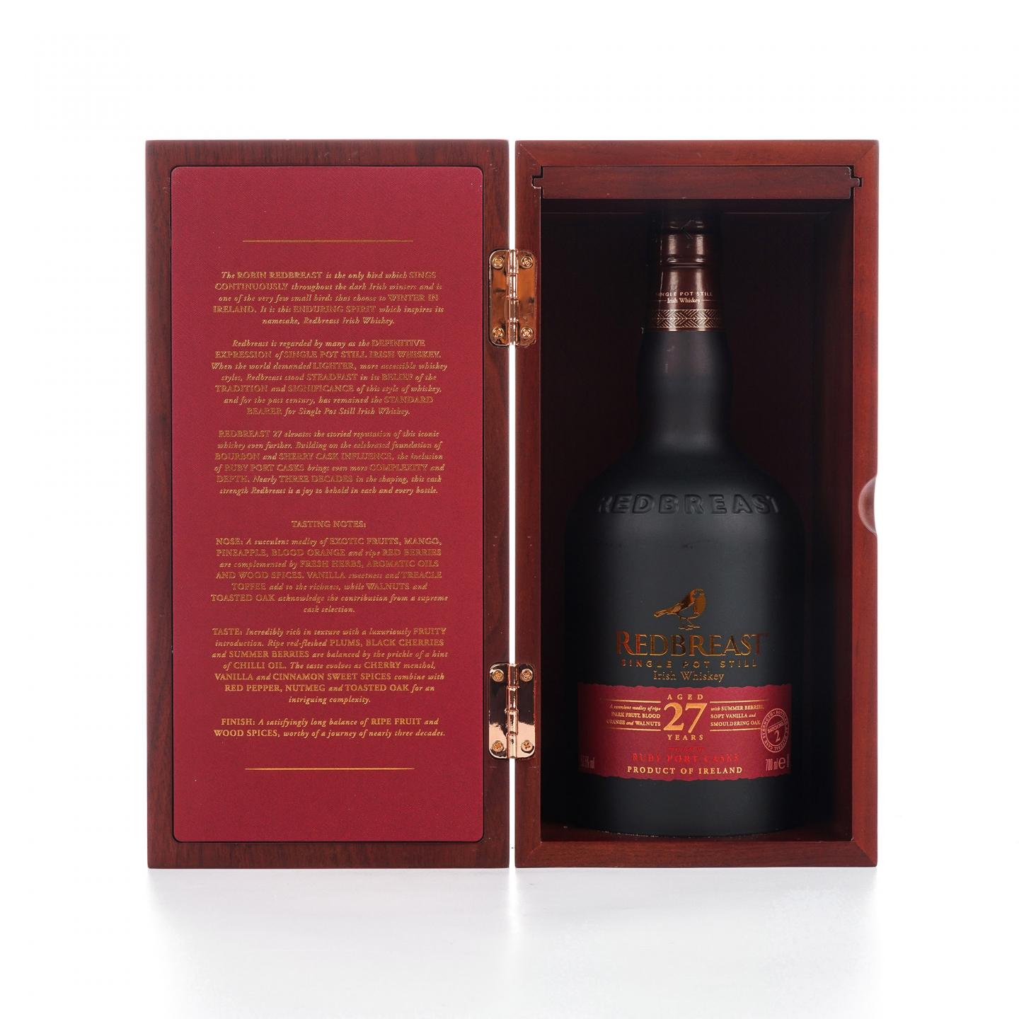 Redbreast 知更鸟 27年 第二版