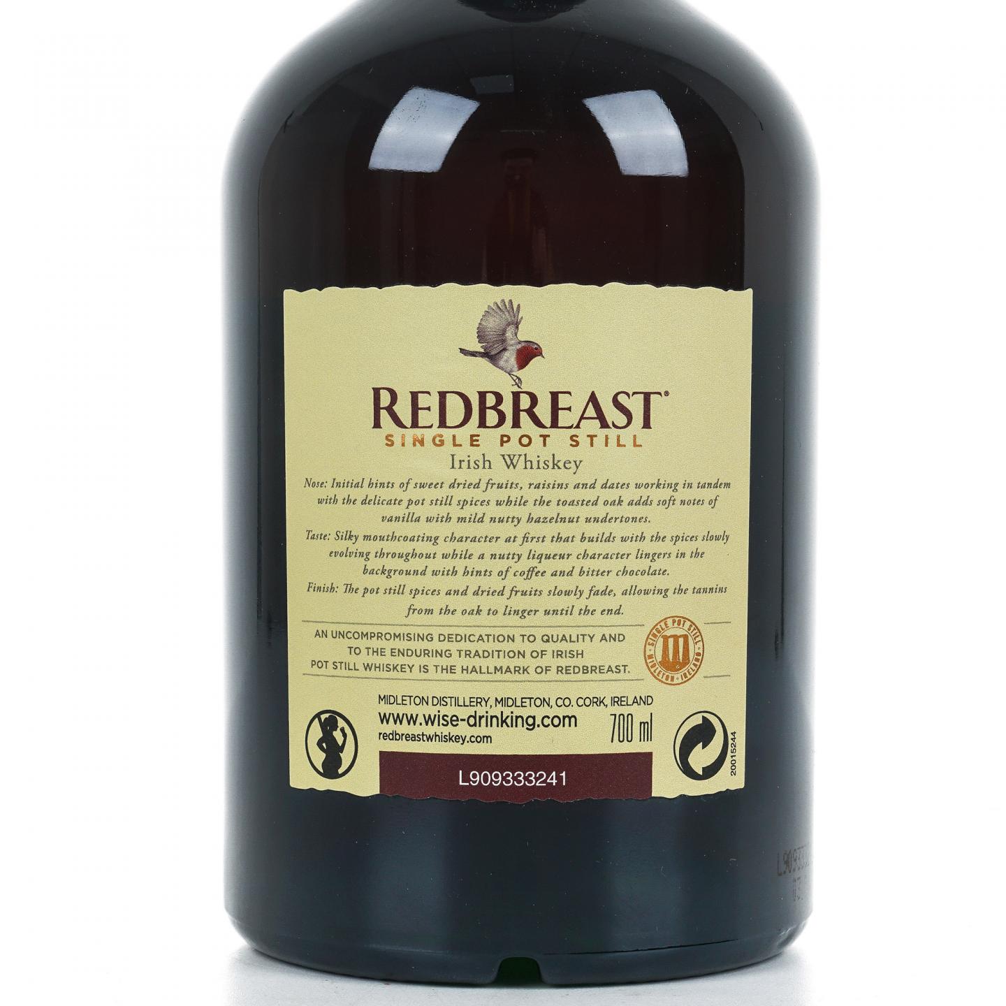 Redbreast 知更鸟 19年 2000 雪莉单桶 LMDW限定