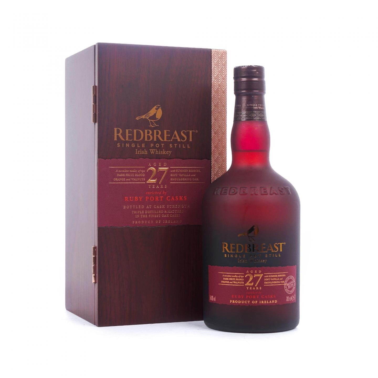 Redbreast 知更鸟 27年 首版 2019