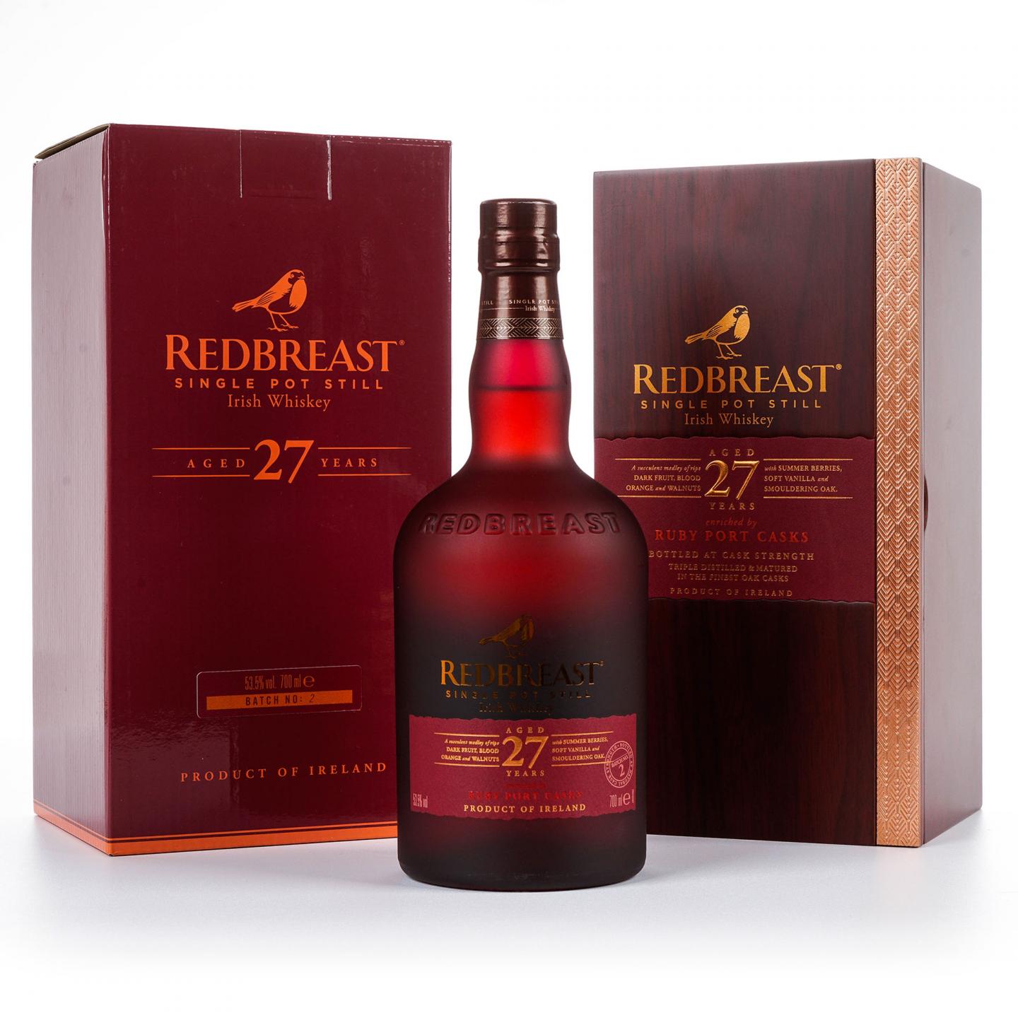Redbreast 知更鸟 27年 第二版