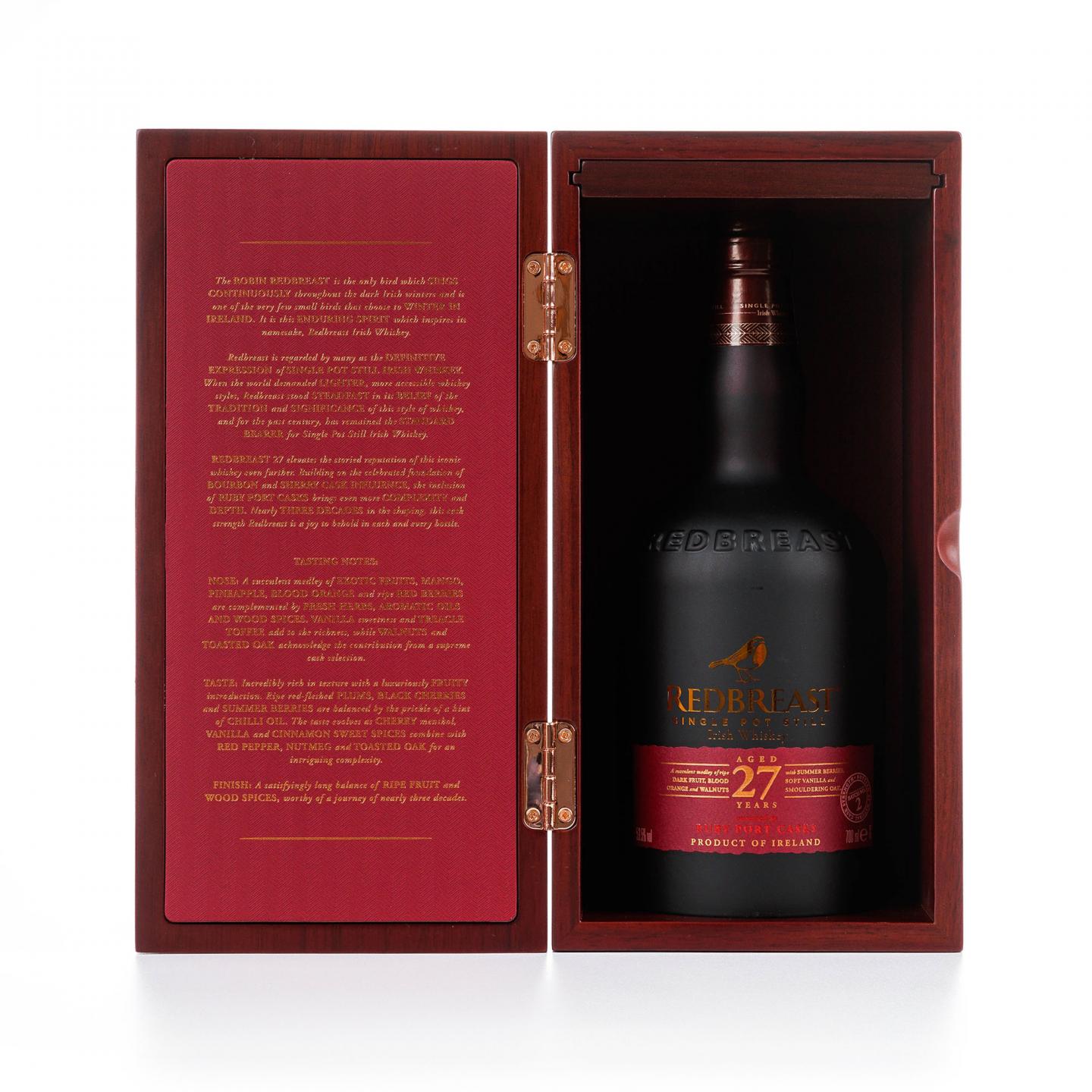 Redbreast 知更鸟 27年 第二版