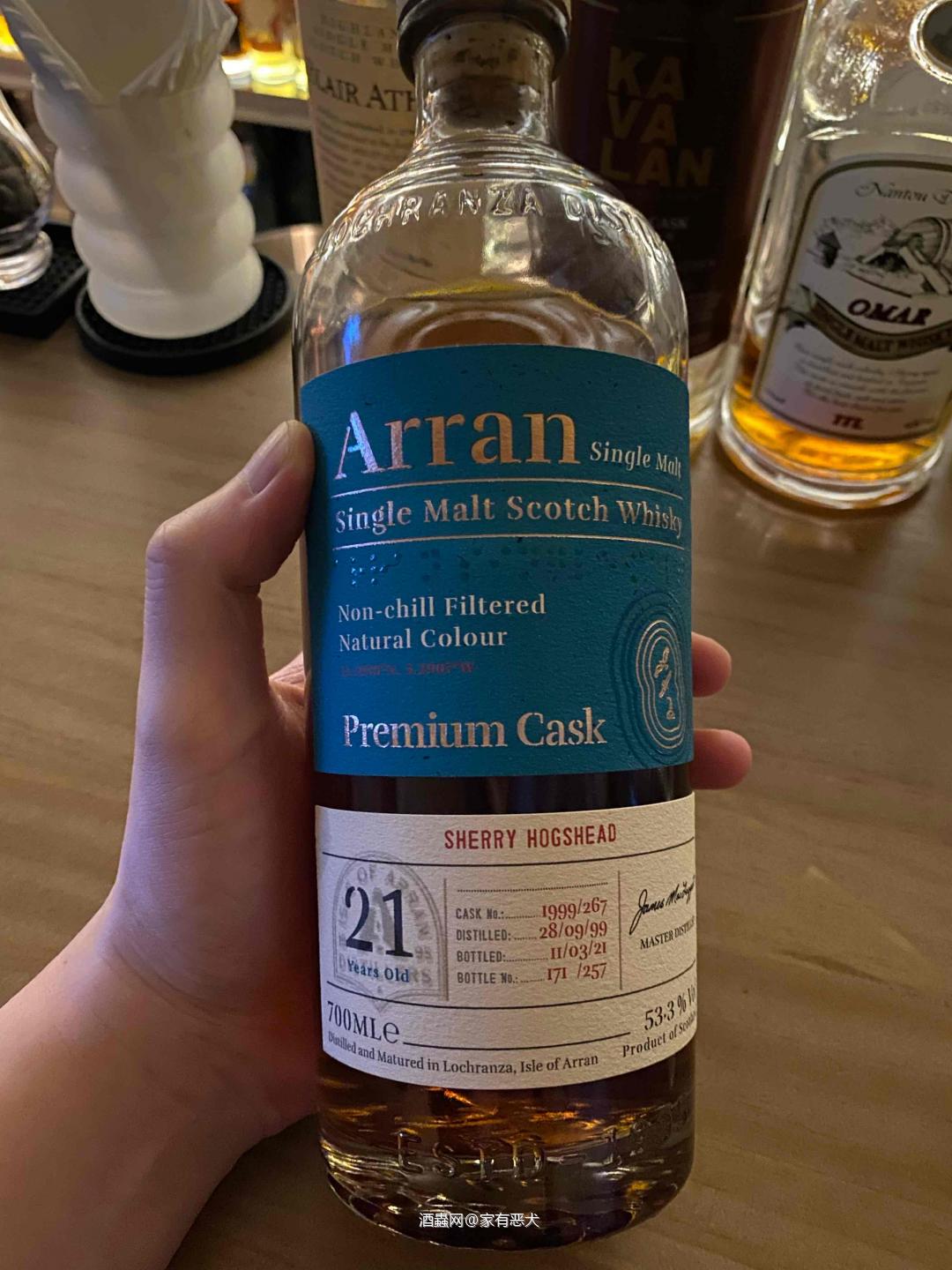 艾伦1999-21年 桶号267<p class='p'/>桶型:sherry hog…