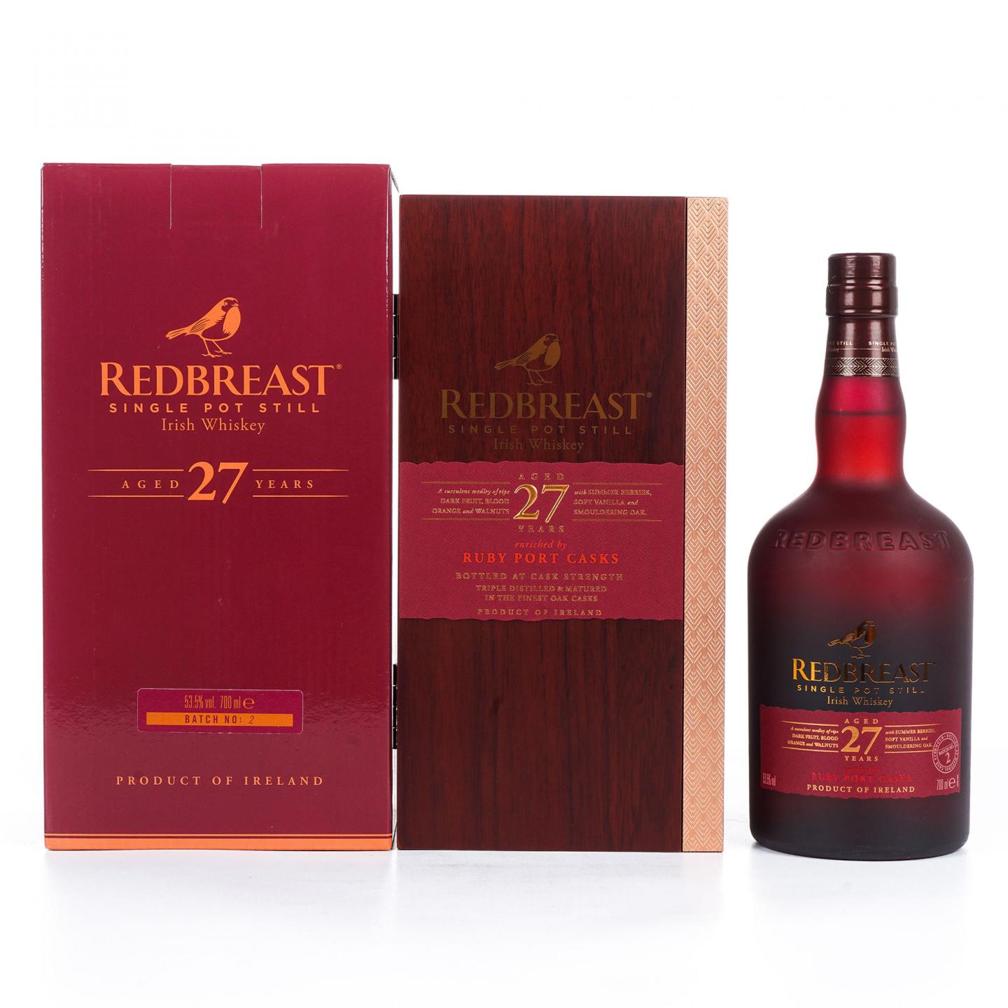 Redbreast 知更鸟 27年 第二版 53.5%