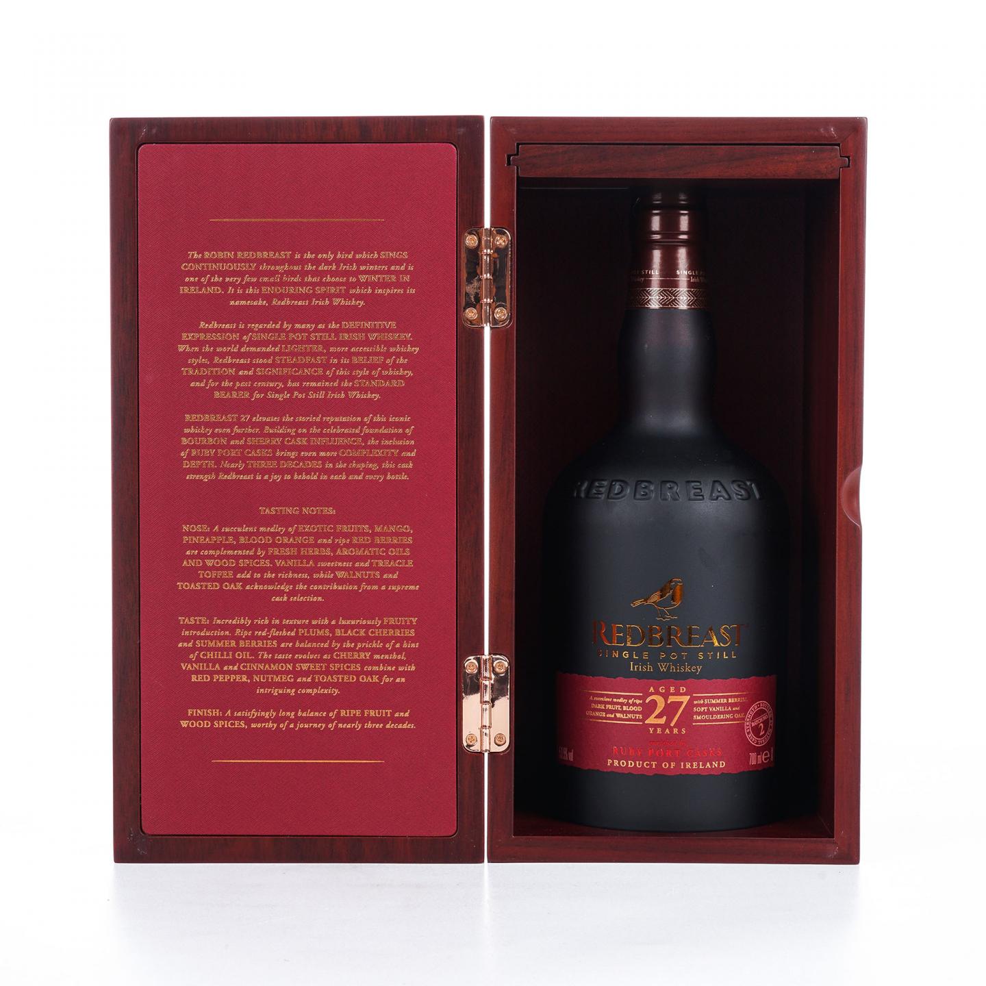 Redbreast 知更鸟 27年 第二版 53.5%