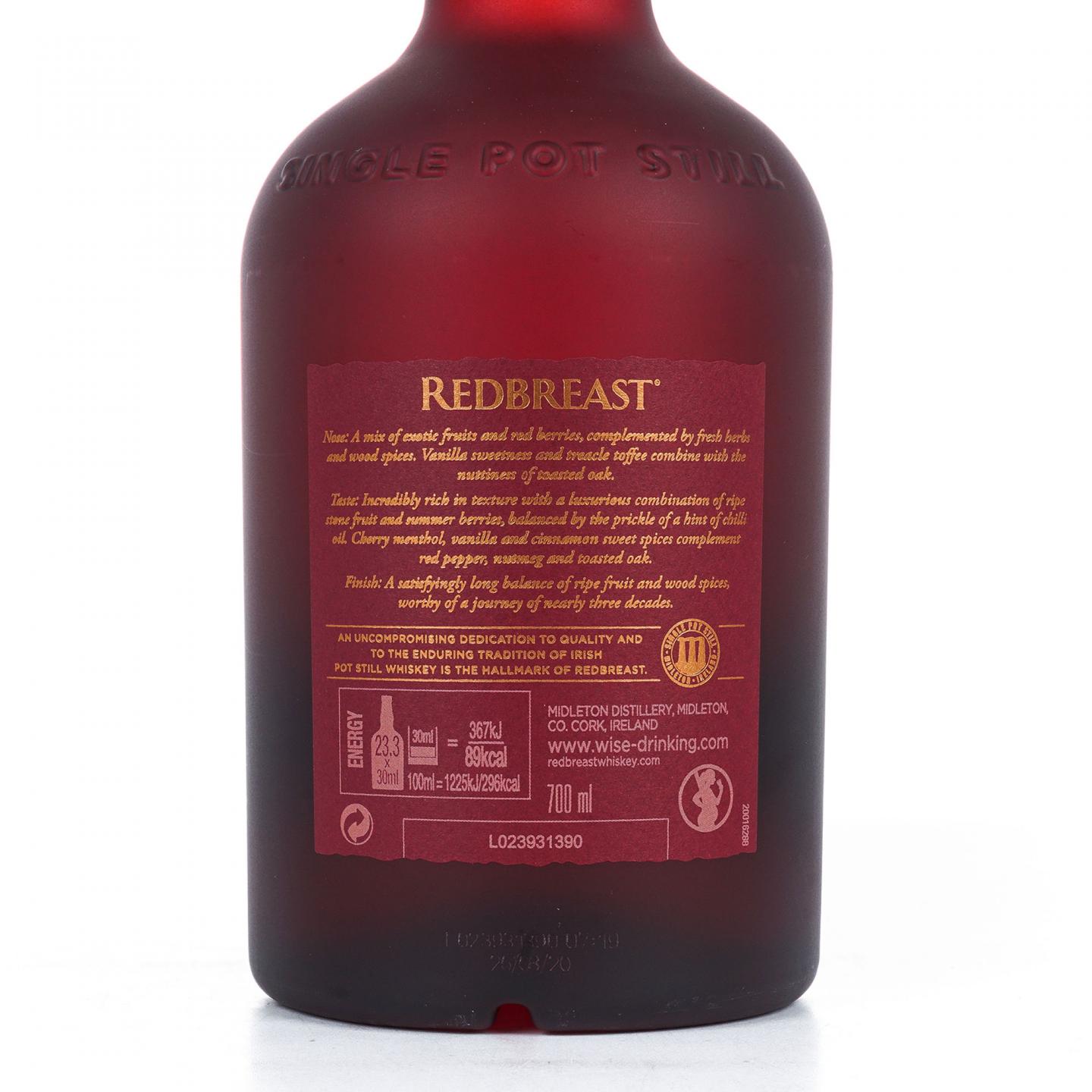 Redbreast 知更鸟 27年 第二版 53.5%