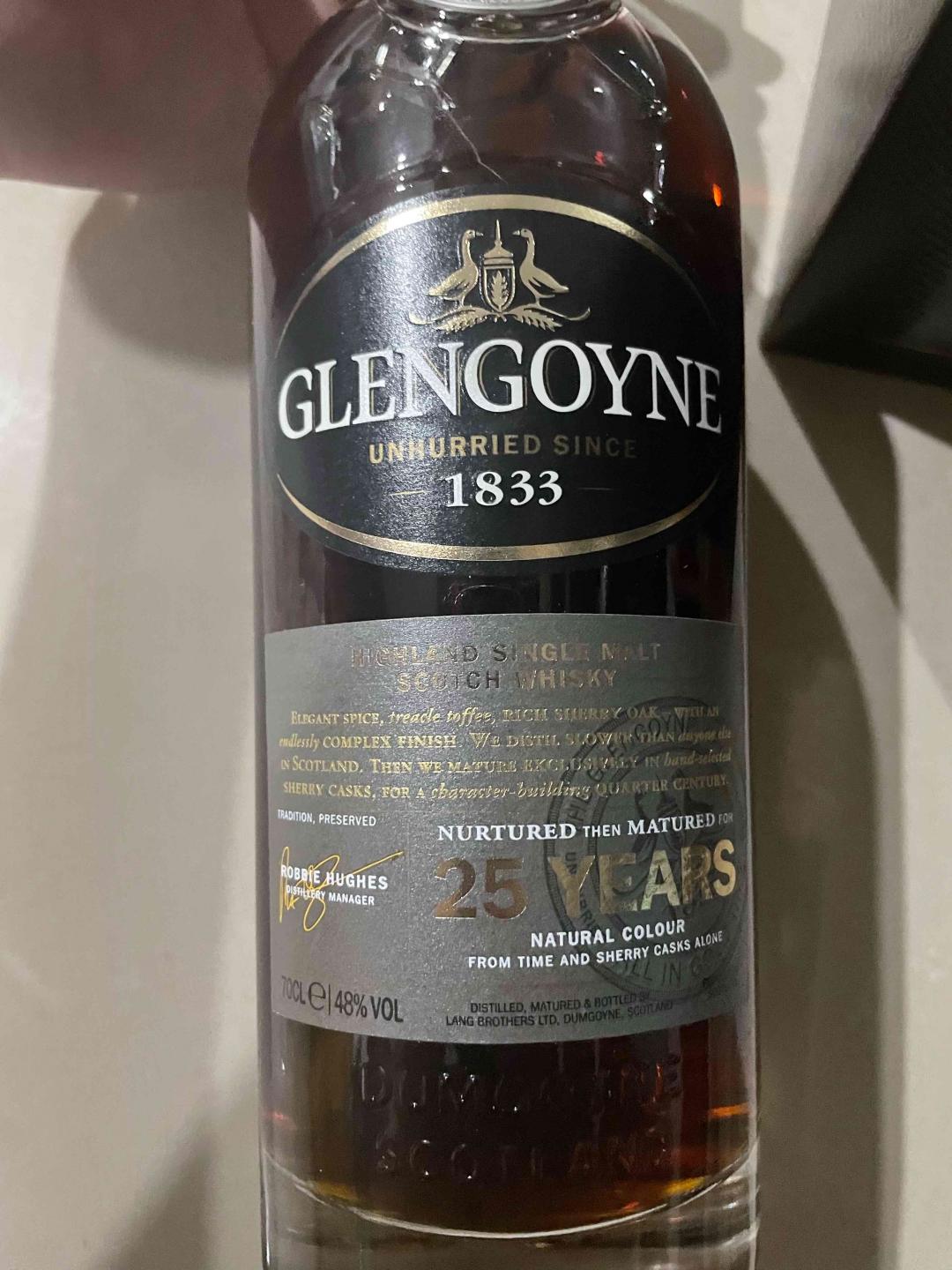 格兰哥尼25年雪梨桶