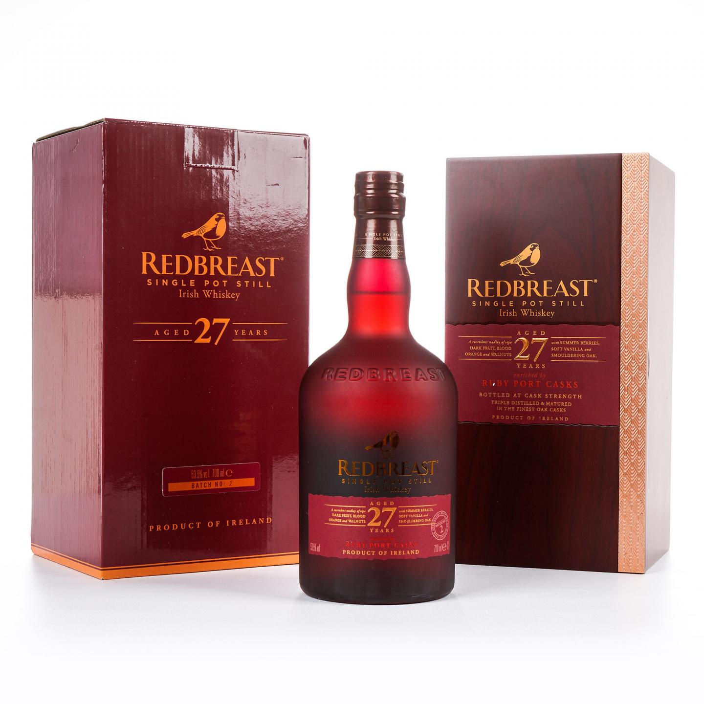 Redbreast 知更鸟 27年 第二版