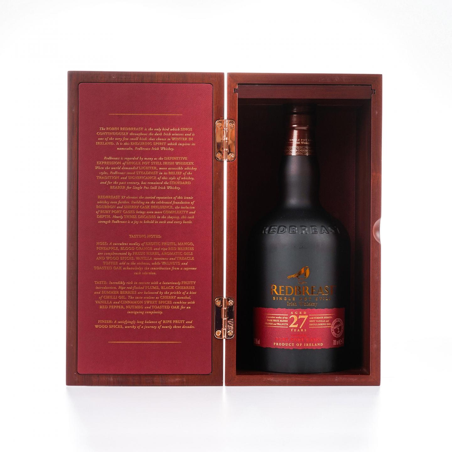 Redbreast 知更鸟 27年 第二版