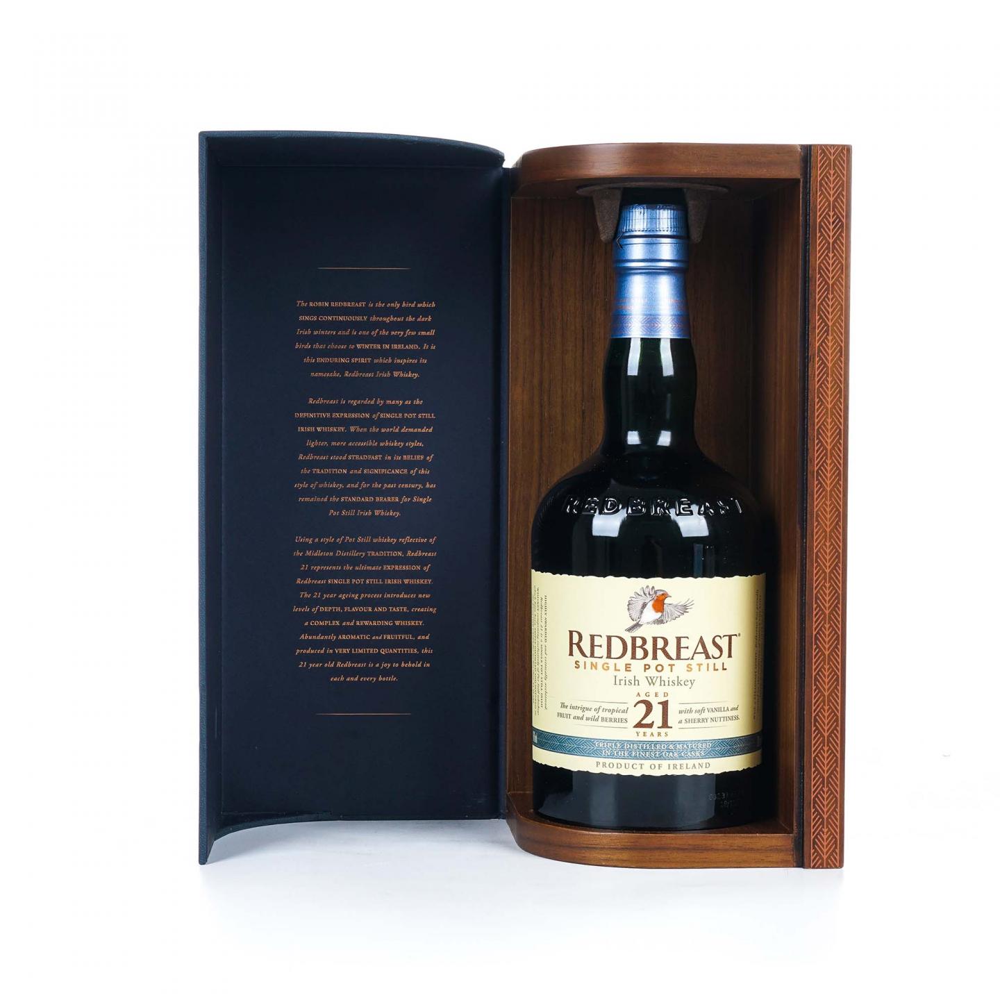 Redbreast 知更鸟 21年 日本市场