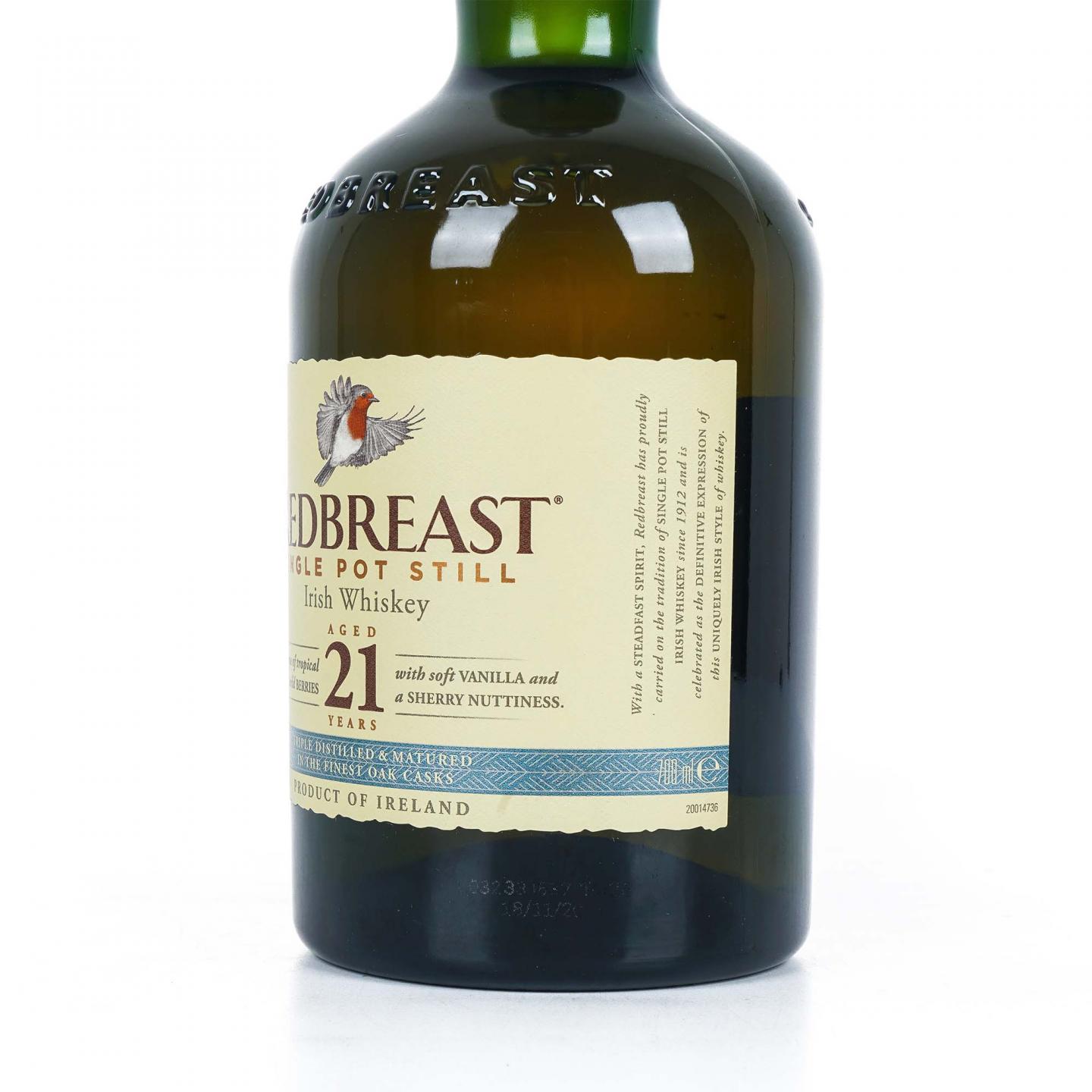 Redbreast 知更鸟 21年 日本市场