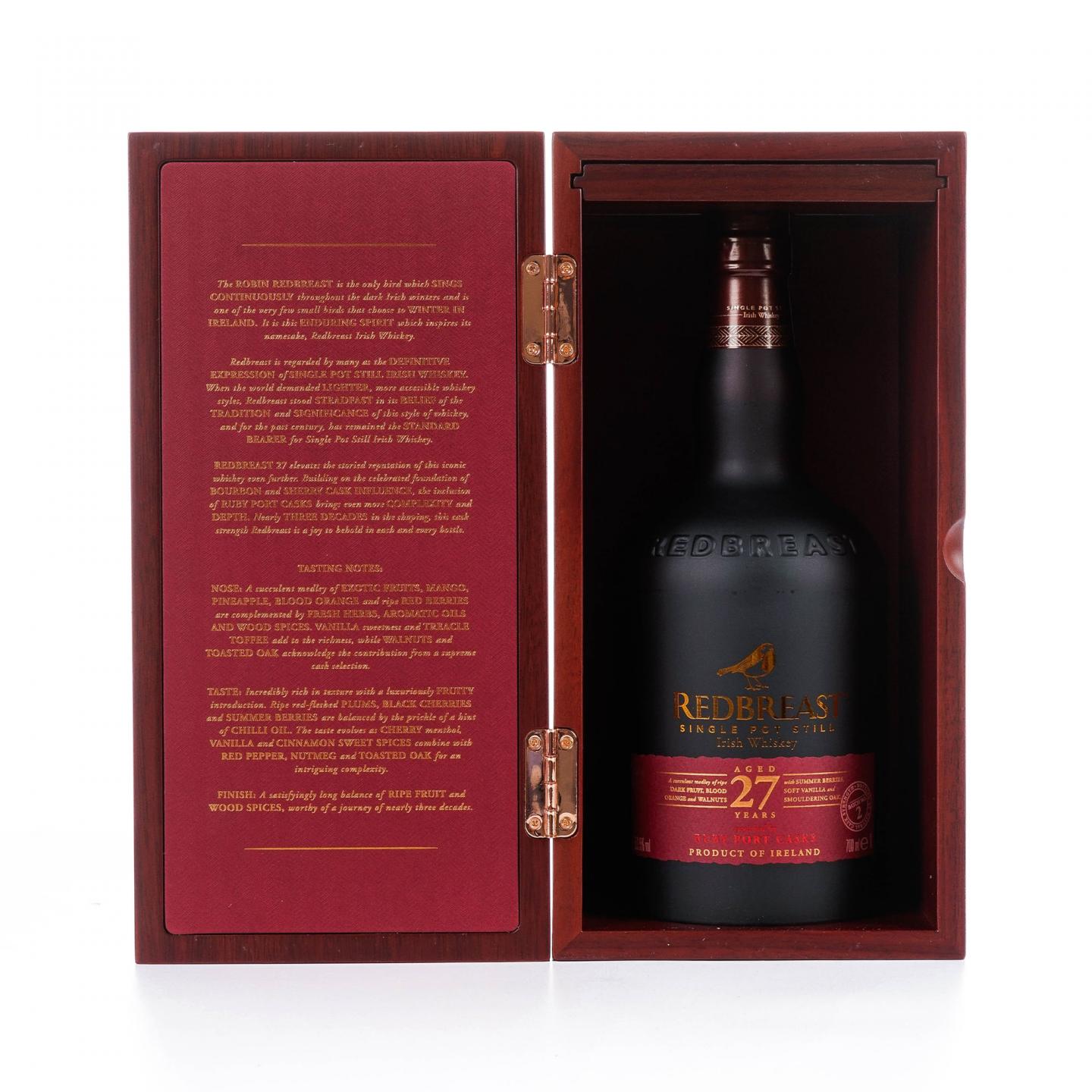 Redbreast 知更鸟 27年 第二版