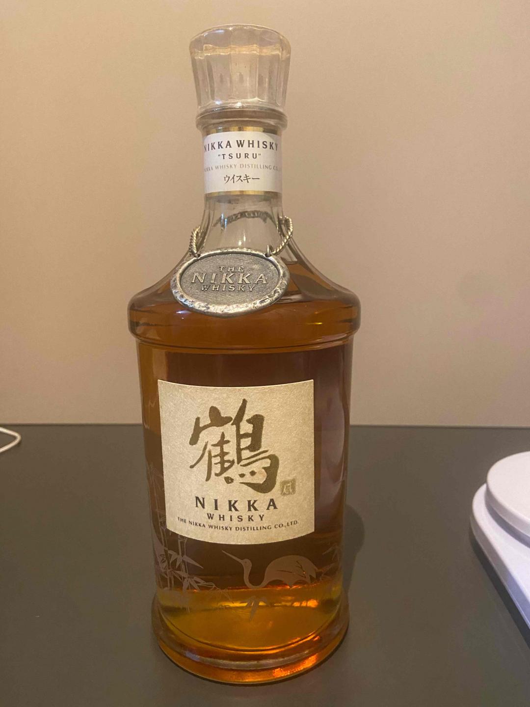 Nikka鹤首版水晶瓶